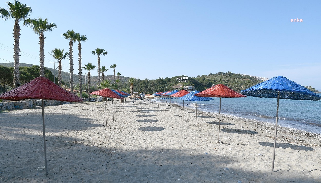 KUŞADASI PLAJLARI YAZA HAZIR