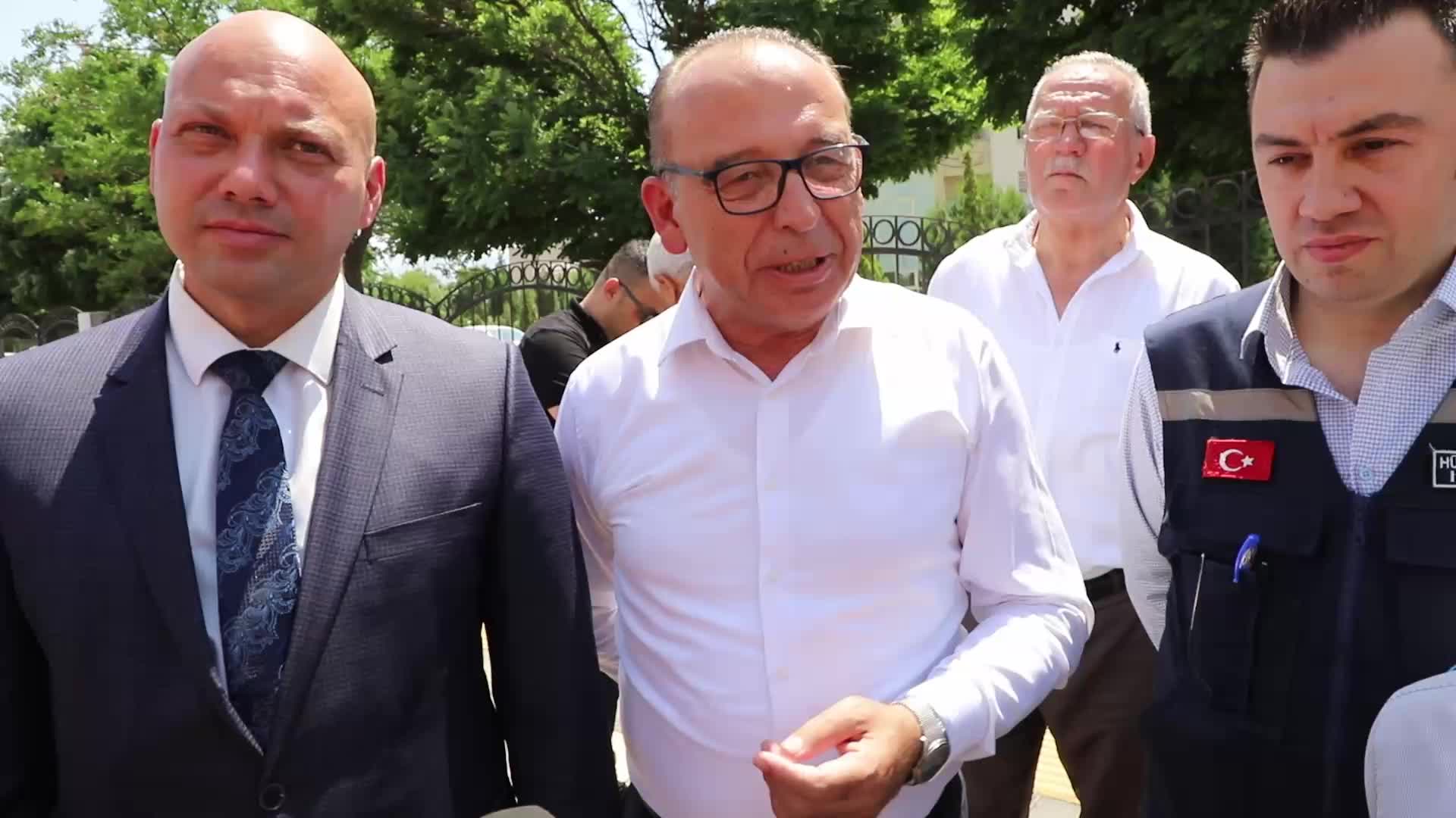 TURGUTLU BELEDİYE BAŞKANI ÇETİN AKIN VE MANİSA BÜYÜKŞEHİR BELEDİYESİ GENEL SEKRETER YARDIMCISI ALİ ÖZTUZLU'DAN İNCELEME TURU