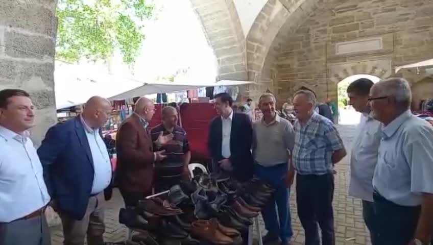 EDİRNELİ AYAKKABICI: “VATANDAŞ İKİNCİ EL AYAKKABIYI BİLE ALAMIYOR”