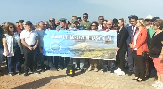 SAMSUN ÇEVRE PLATFORMU SÖZCÜSÜ ÖZDAĞ: "ÖDEDİĞİMİZ VERGİLERİMİZ İLE KARADENİZ’İN İNCİSİ ATAKUM SAHİLİMİZ PERİŞAN EDİLDİ"