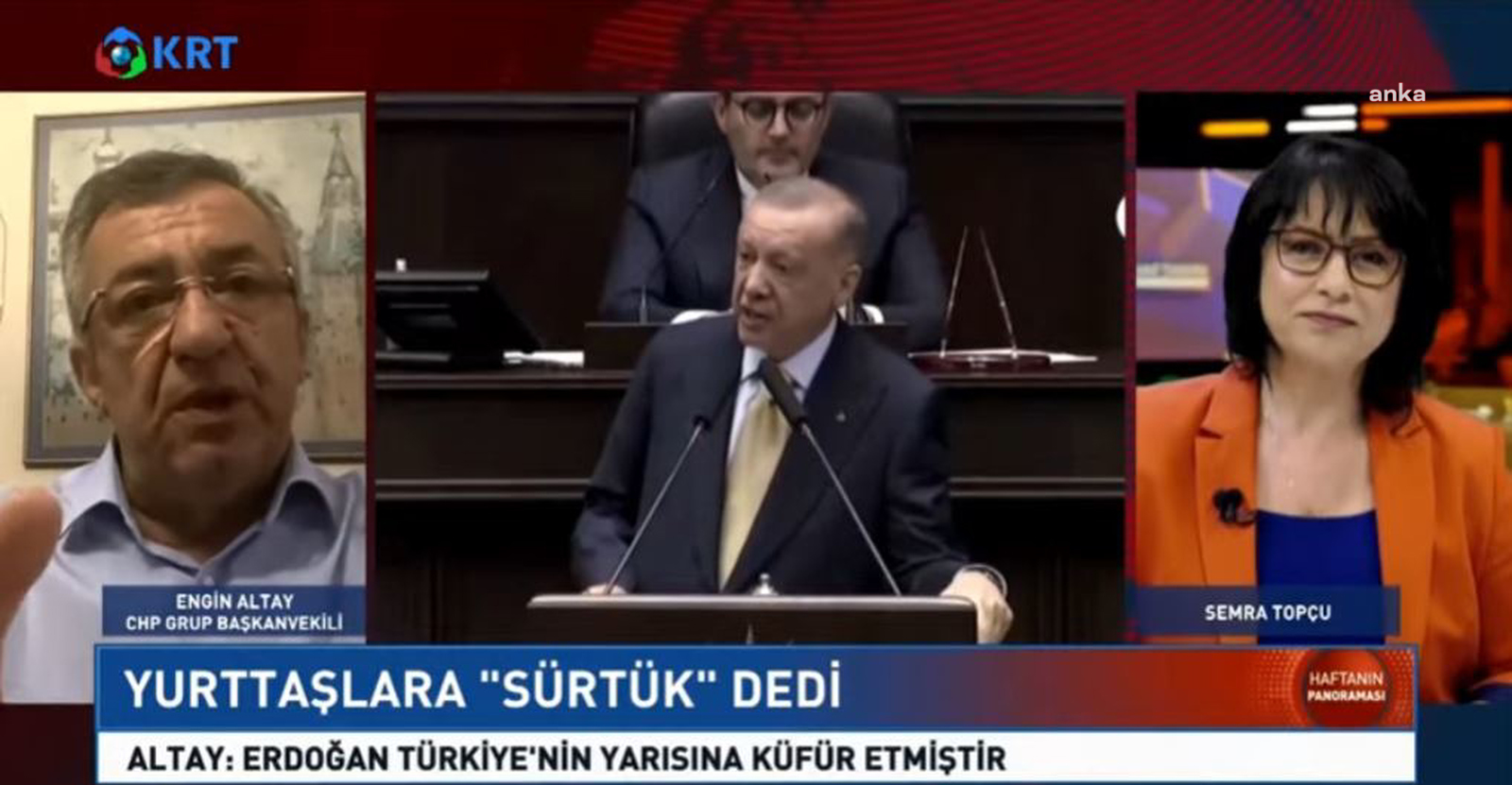 ALTAY’DAN “MİLLETİMİZİN DİLİYLE KONUŞTUK” DİYEN ERDOĞAN'A TEPKİ: “MİLLETİN ÜSLUBU MU, ERDOĞAN’IN ÜSLUBU MU? BUNU GÖRMENİN TEK YOLU SANDIKTIR”