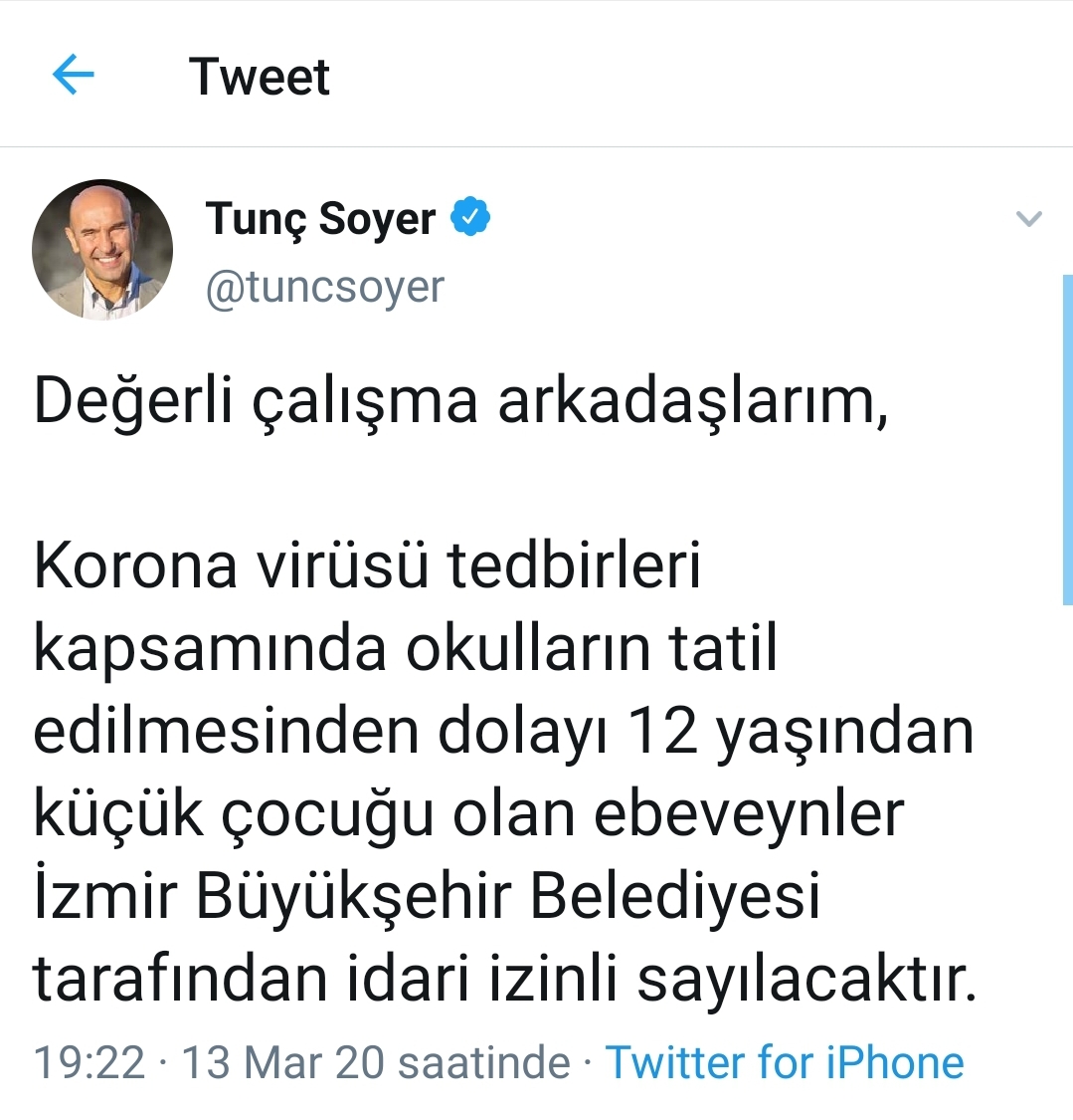 12 YAŞINDAN KÜÇÜK ÇOCUKLU İZMİR BÜYÜKŞEHİR PERSONELİNE İDARİ İZİN