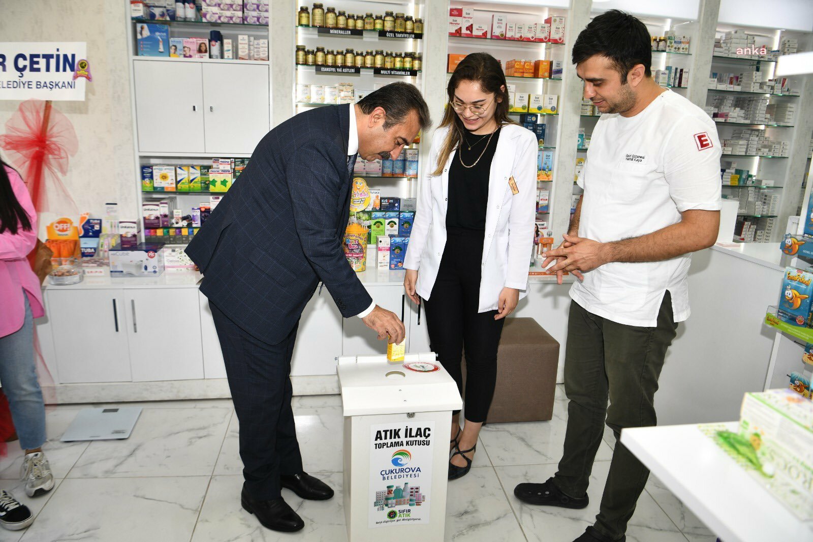 ÇUKUROVA’DA ATIK İLAÇLAR TOPLANIYOR