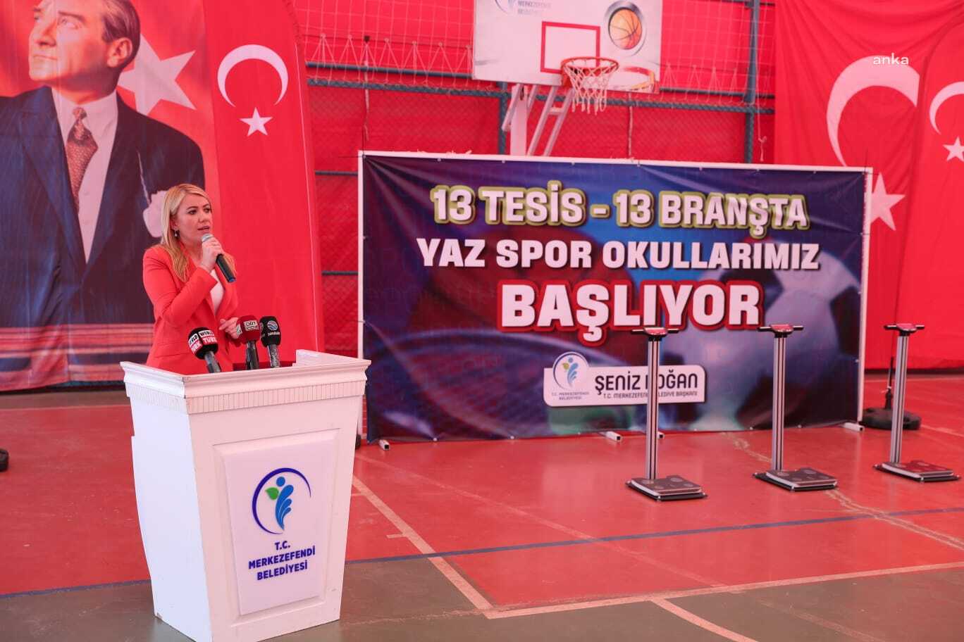 MERKEZEFENDİ BELEDİYESİ YAZ SPOR OKULLARININ LANSMANI YAPILDI