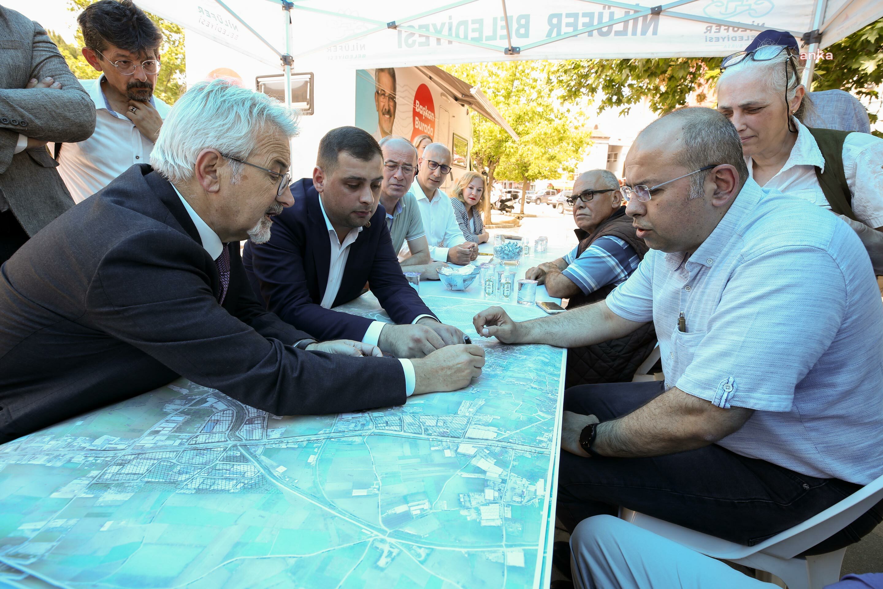 NİLÜFER BELEDİYE BAŞKANI TURGAY ERDEM ÇALI MAHALLESİNDE