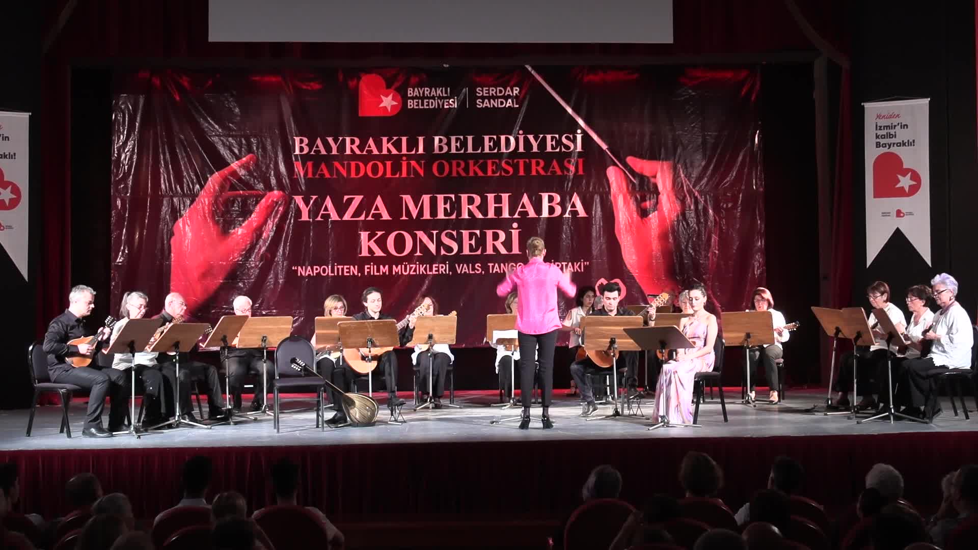 BAYRAKLI MANDOLİN ORKESTRASI, ‘YAZA MERHABA’ DEDİ