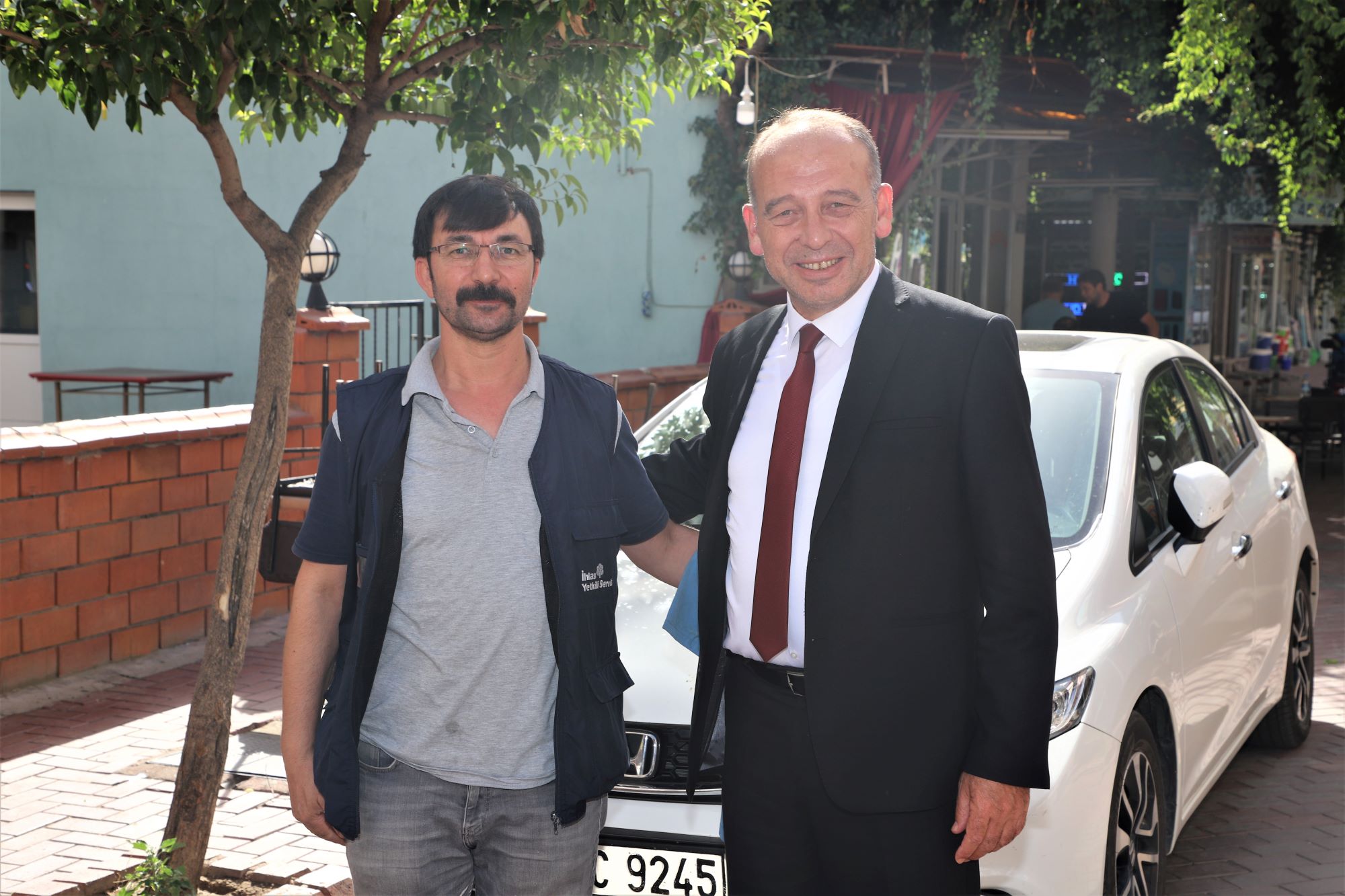 TURGUTLU BELEDİYE BAŞKANI AKIN'DAN ŞANTİYE VE ESNAF ZİYARETİ