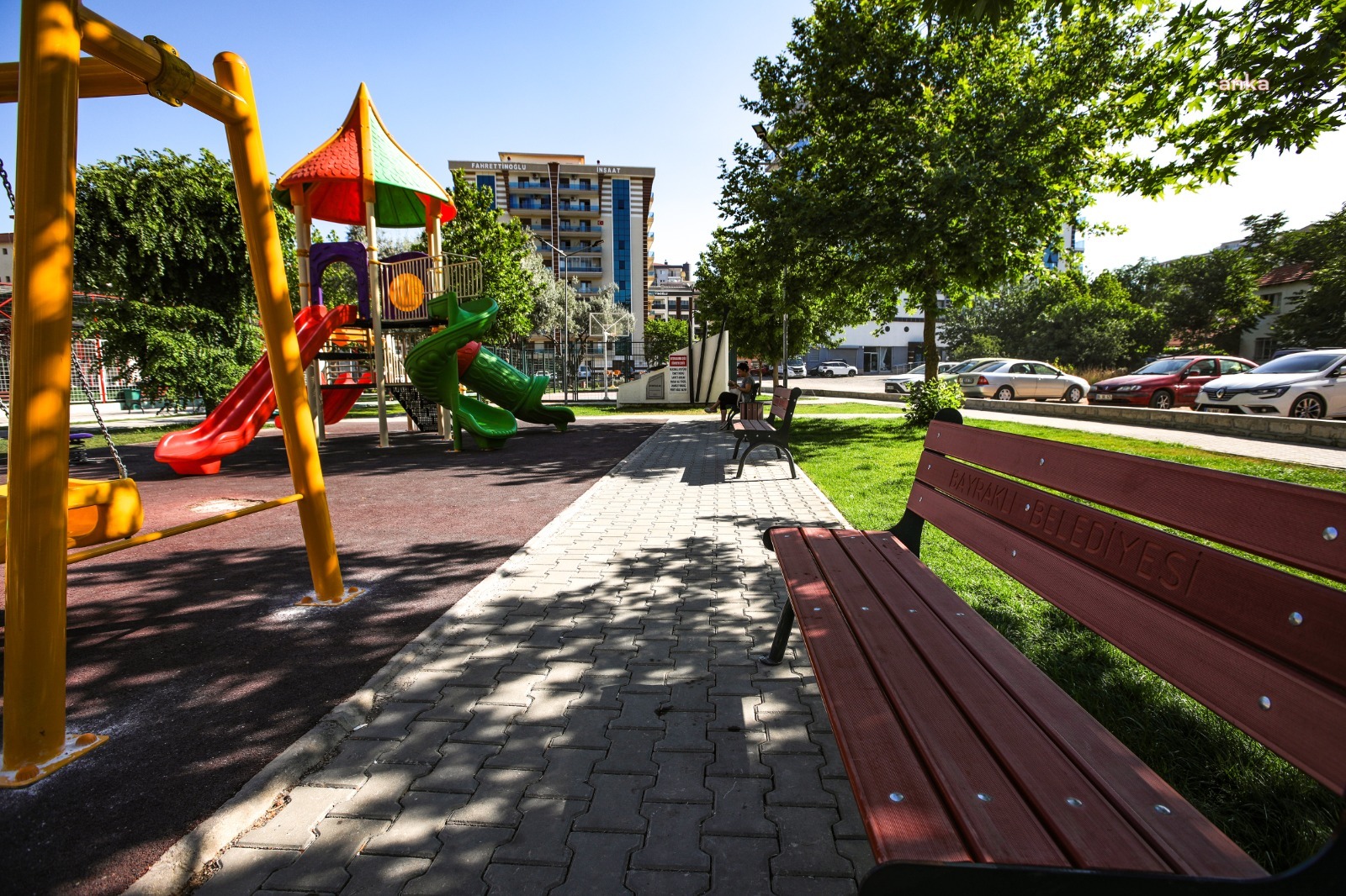 BAYRAKLI’DA KÖY ENSTİTÜLERİ PARKI’NA MODERN DOKUNUŞ
