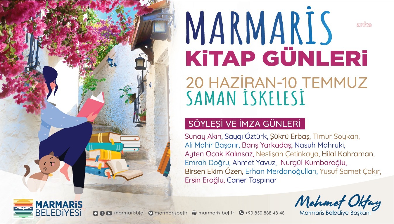 MARMARİS, 2. KİTAP GÜNLERİNE HAZIRLANIYOR