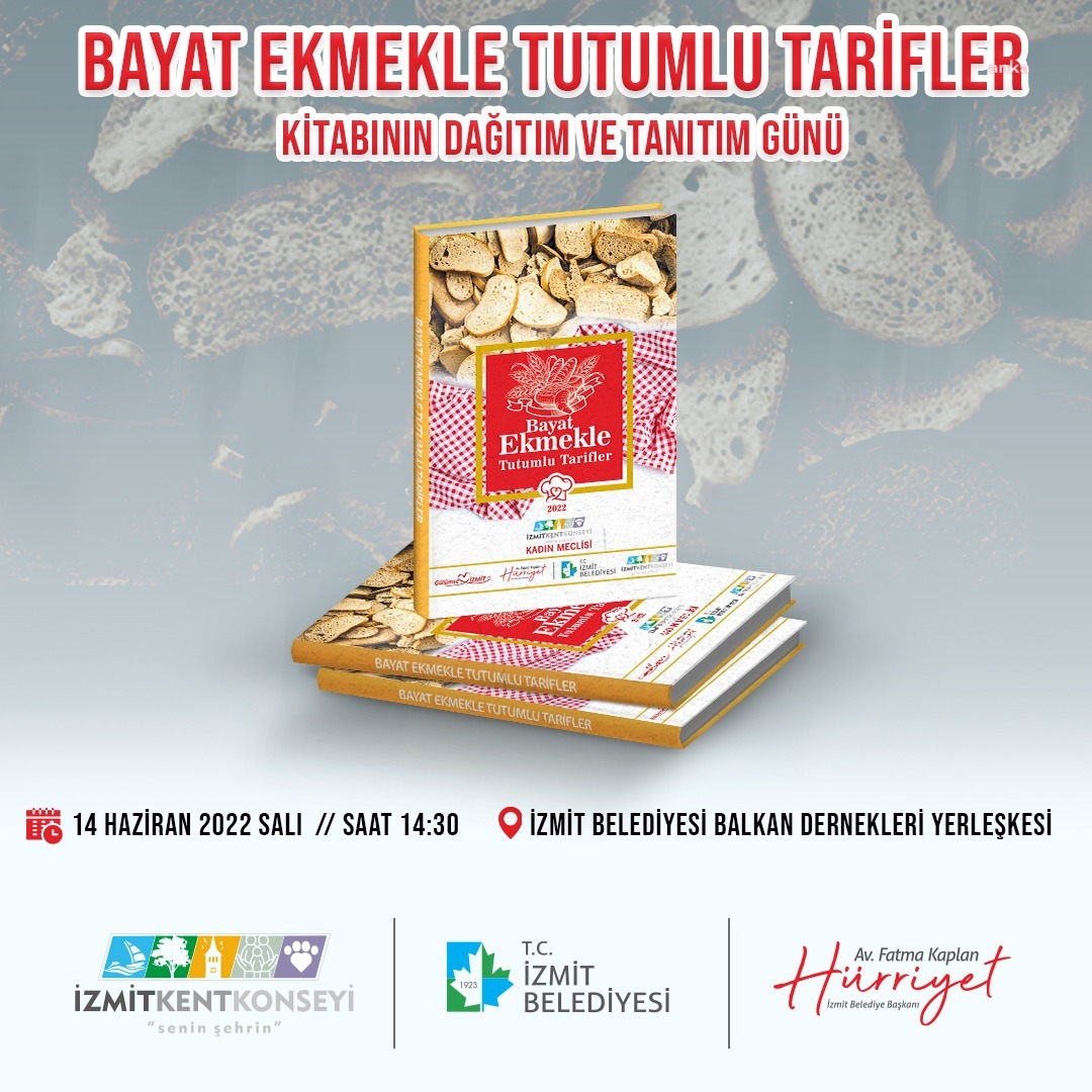 İZMİT BELEDİYESİ VE İZMİT KENT KONSEYİ’NDEN EKMEK İSRAFI KONUSUNDA FARKINDALIK