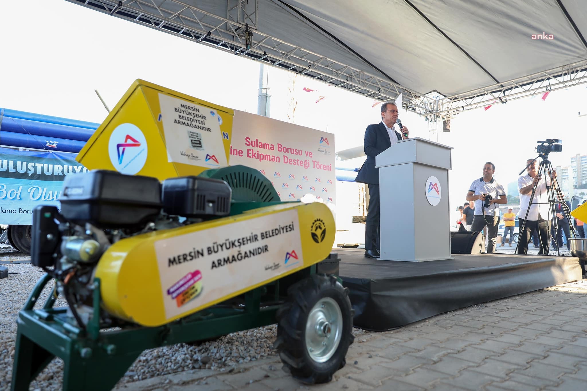 MERSİN BÜYÜKŞEHİR BAŞKANI SEÇER, ANAMUR’DA ÜRETİCİLERLE BİR ARAYA GELDİ