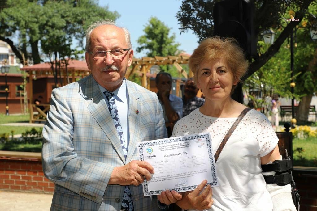 TEKİRDAĞ MURATLI İLÇESİ TEMEK YILSONU SERGİSİ VE SERTİFİKA TÖRENİ DÜZENLENDİ