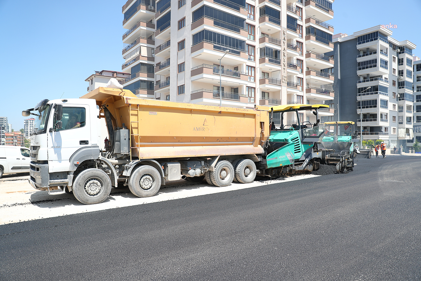 MERKEZEFENDİ HÜSEYİN ÇOKAL CADDESİ'NDE BİRİNCİ ETAP TAMAMLANDI