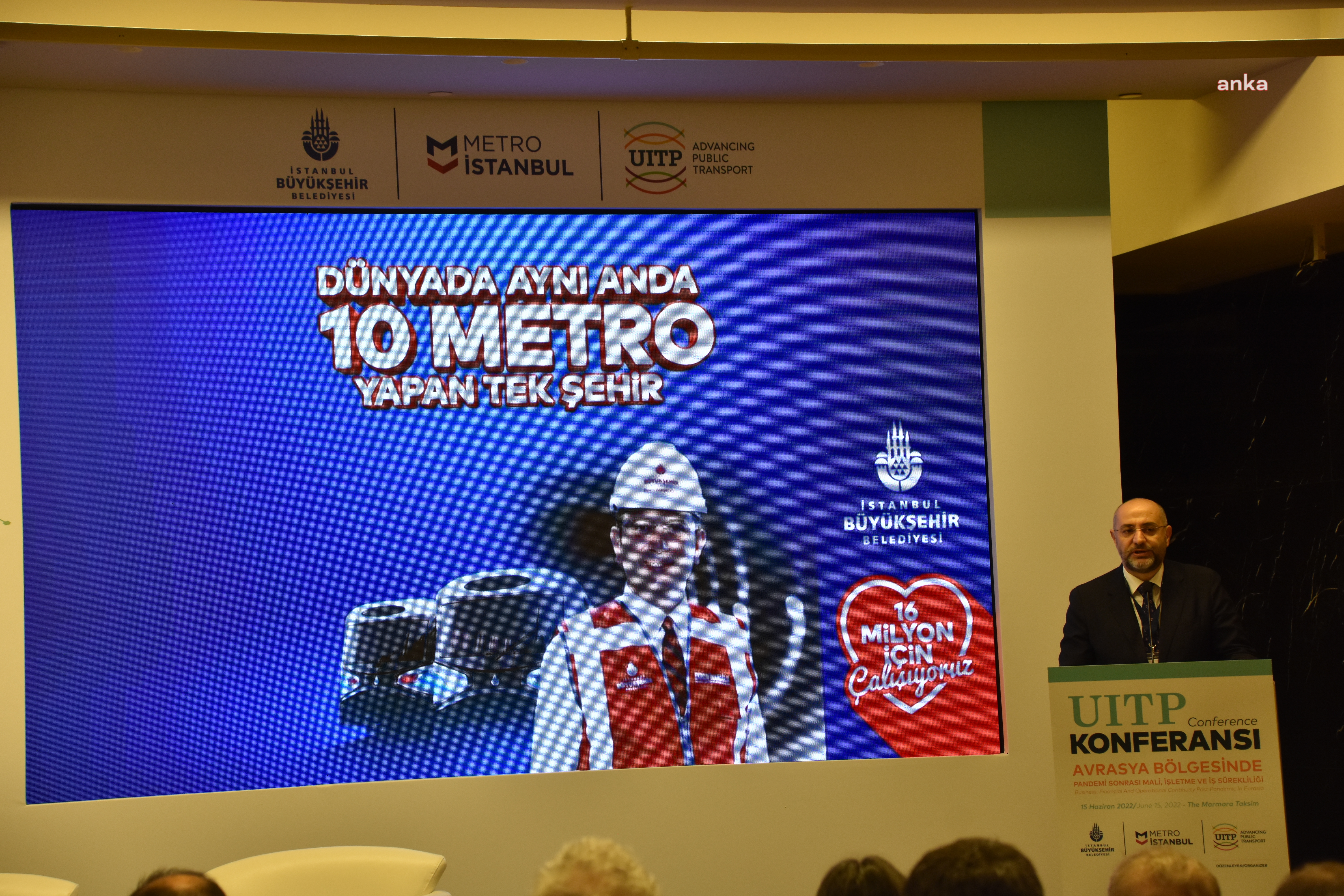 İSTANBUL, DÜNYA TOPLU ULAŞIM OTORİTELERİNE EV SAHİPLİĞİ YAPTI