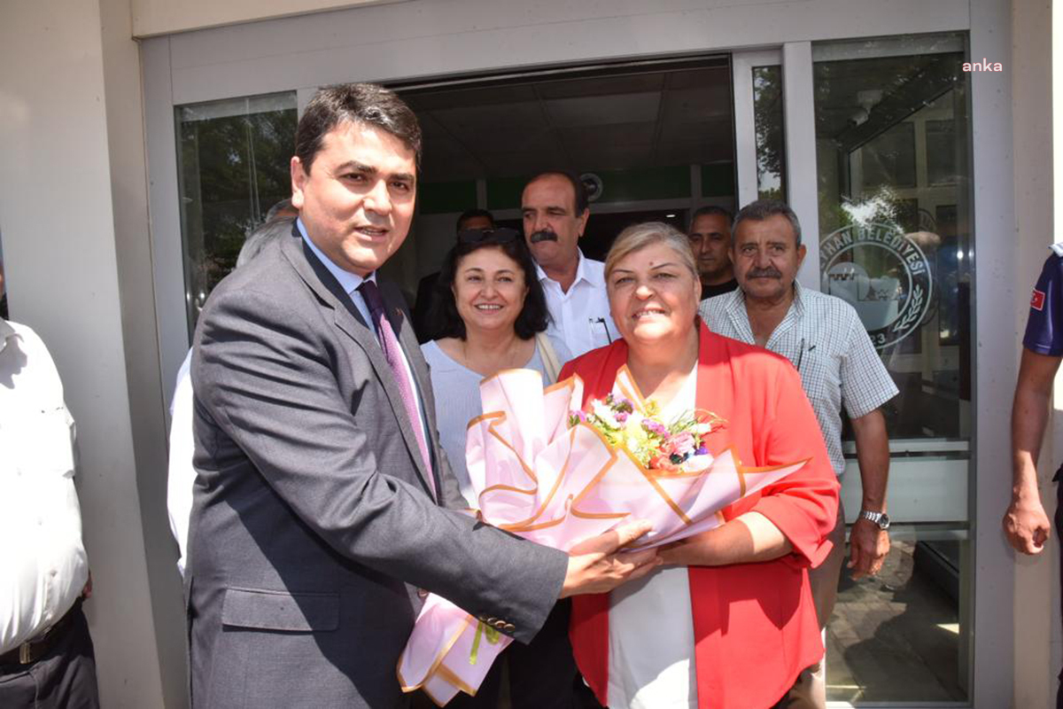 CEYHAN BELEDİYE BAŞKANI ERDEM, DEMOKRAT PARTİ HEYETİNİ AĞIRLADI