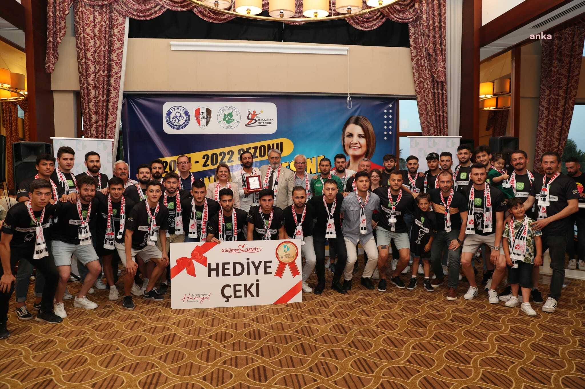 İZMİT BELEDİYE BAŞKANI HÜRRİYET, ŞAMPİYON KULÜPLERLE BULUŞTU
