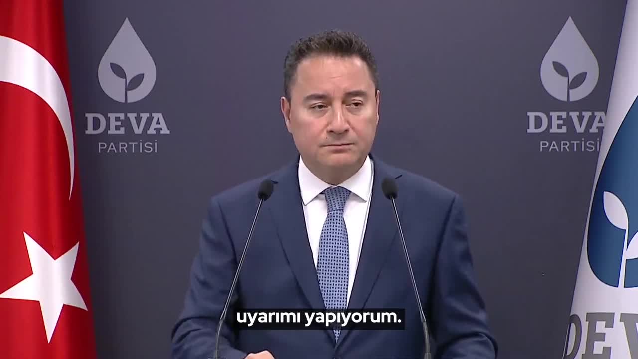 BABACAN: ÜLKEMİZİN İFLAS RİSKİ BUGÜNE DEK GÖRMEDİĞİMİZ BİR SEVİYEYE ULAŞTI. DERHAL ELİNİZDEKİ İKTİDARI SAKİNCE BİR KENARA BIRAKIN