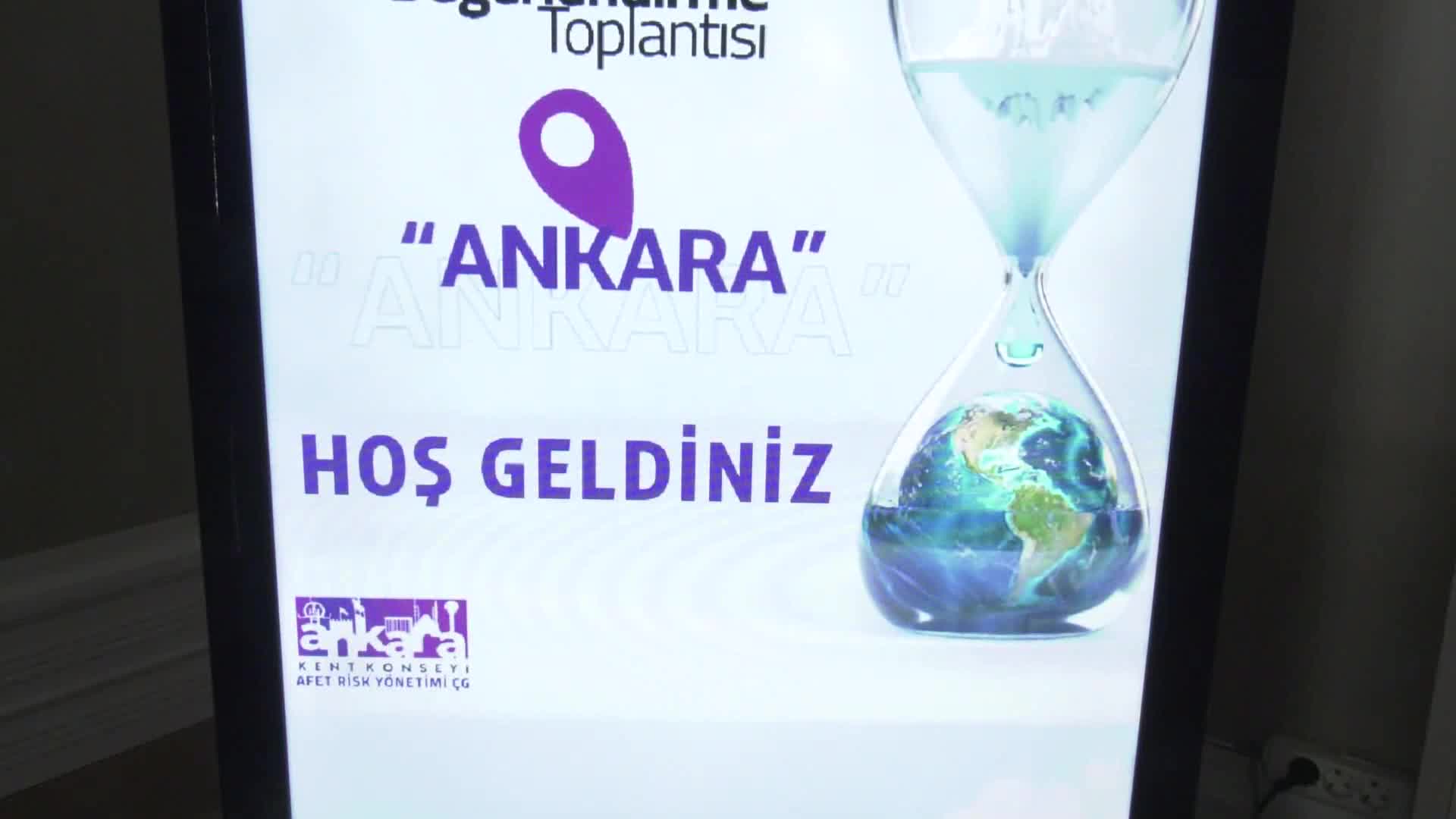 ANKARA BÜYÜKŞEHİR VE ANKARA KENT KONSEYİ’NDEN ‘AFET DEĞERLENDİRME’ TOPLANTISI