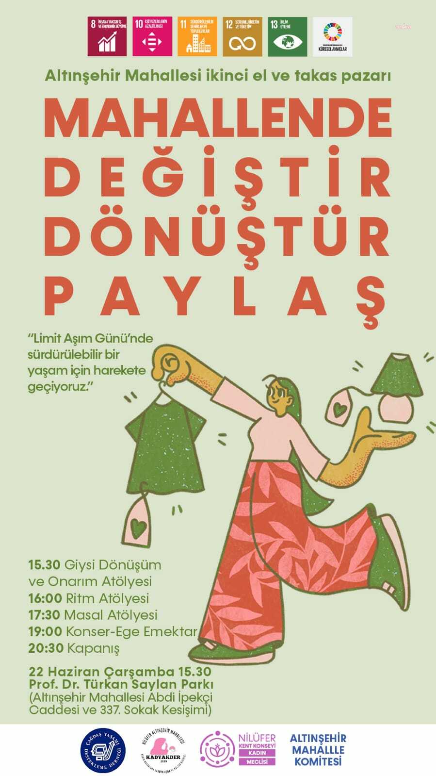 NİLÜFER’DE TAKAS ŞENLİĞİ