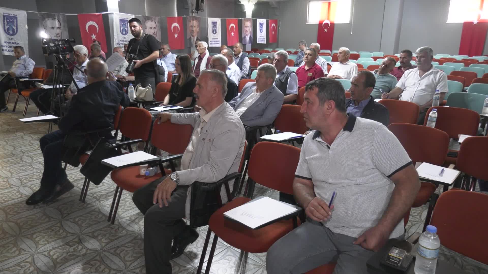 ANKARA BÜYÜKŞEHİR “MUHTARLAR MÜZAKERE EDİYOR” İLE SİNCANLI MUHTARLARI BULUŞTURDU