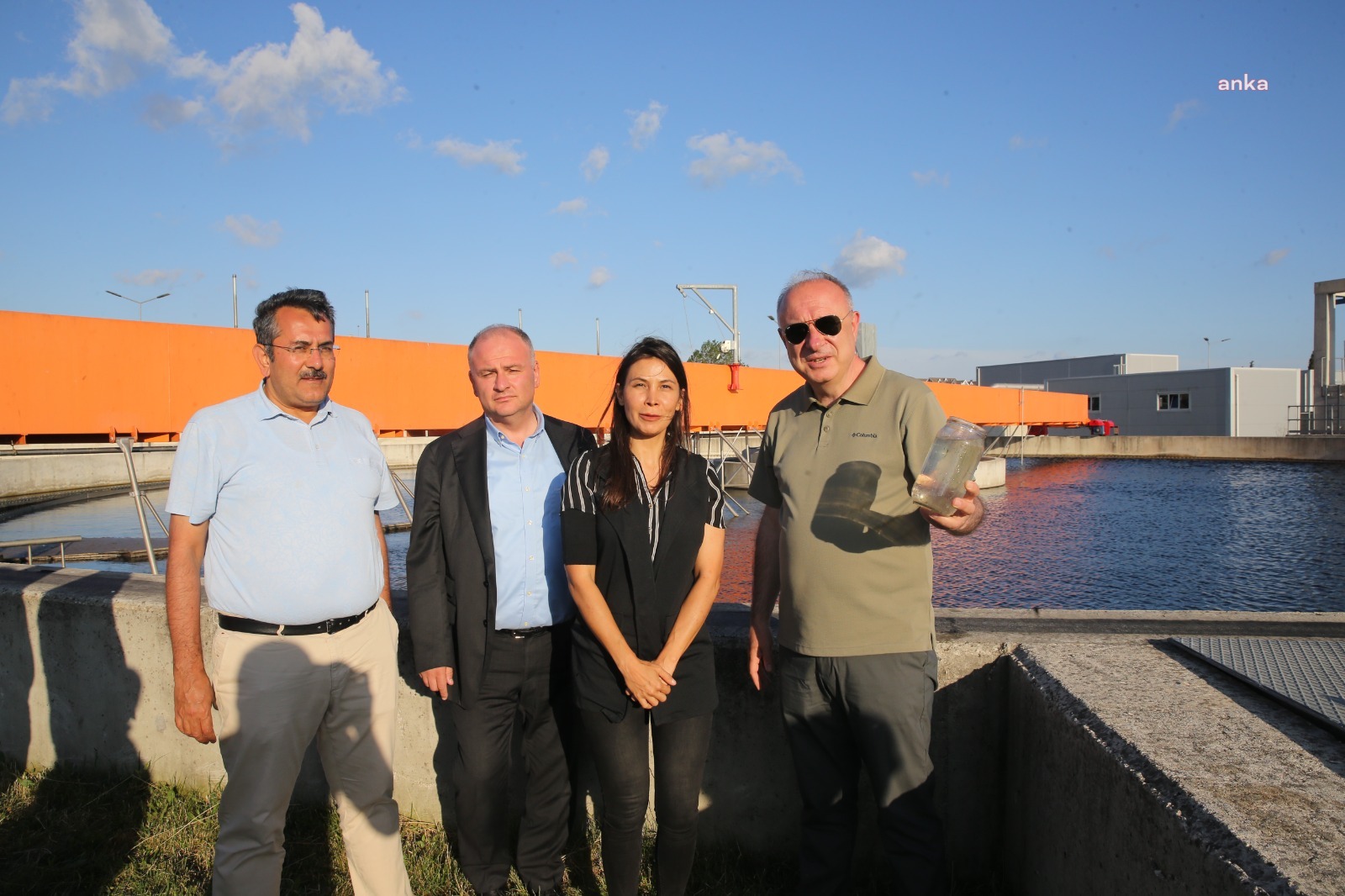 İSKİ GENEL MÜDÜRÜ DR. ŞAFAK BAŞA ARITMA TESİSLERİNİ İNCELEDİ