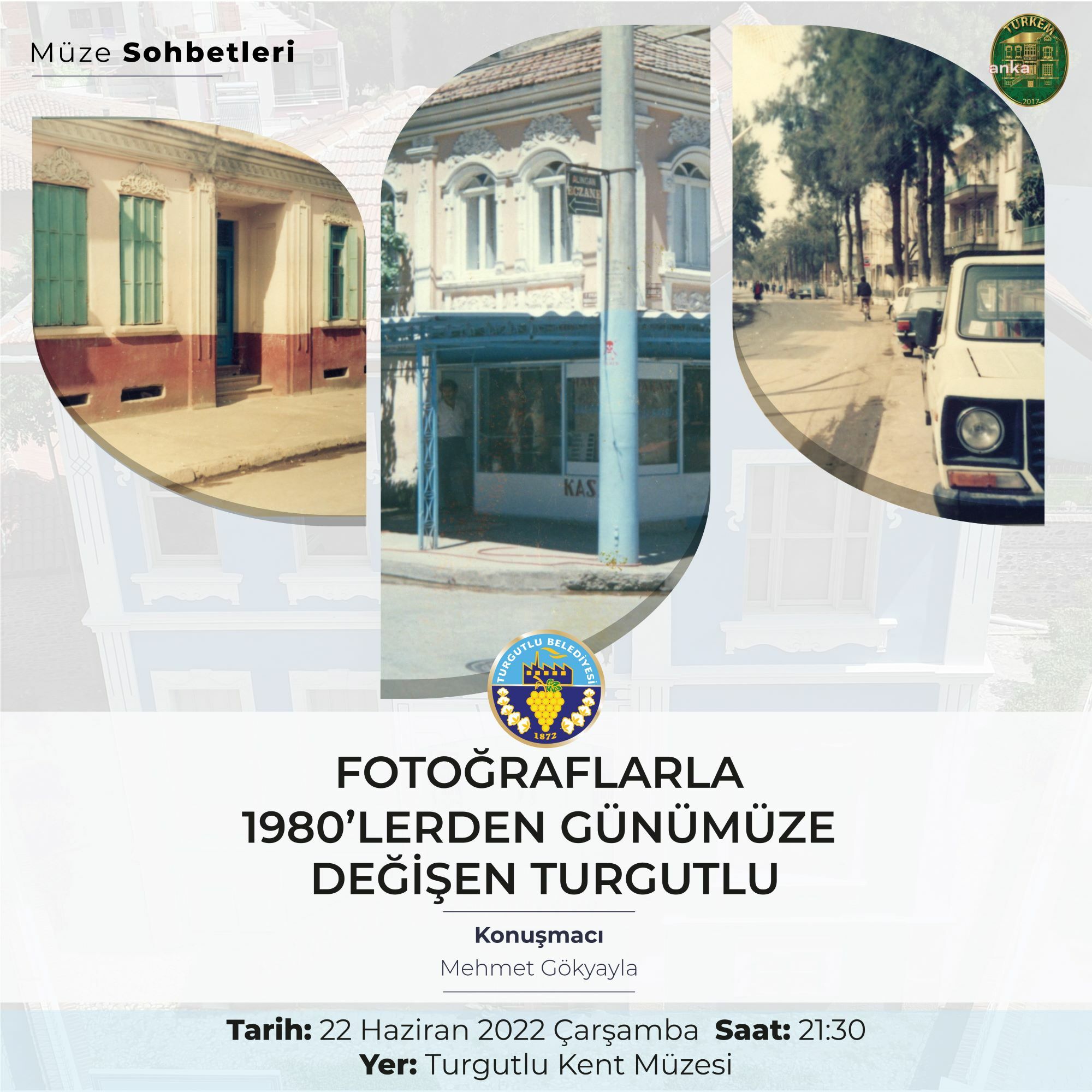 TURGUTLU'DA MÜZE SOHBETLERİ DEVAM EDİYOR