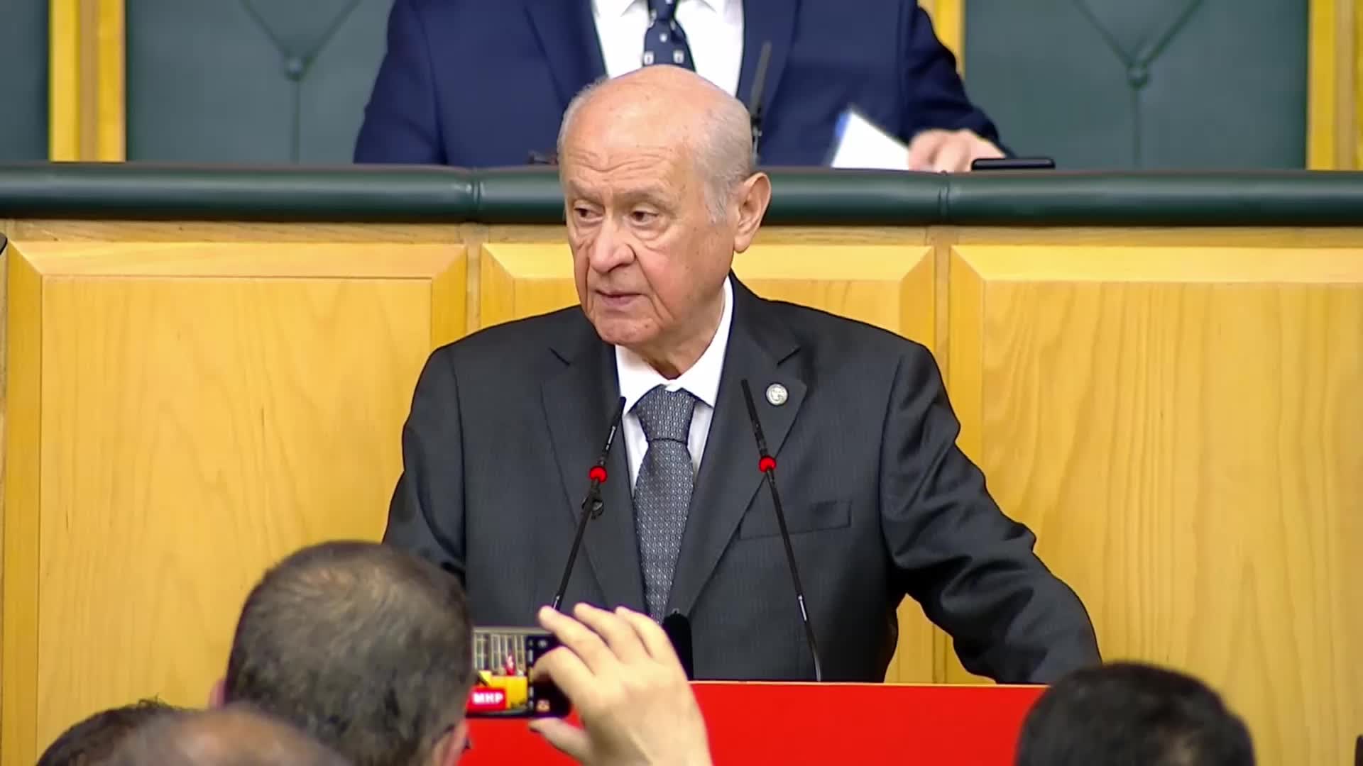 BAHÇELİ: KAPİTALİZMİN ANA MİHVERİ HALİNE GELEN SİNDİRELLA EKONOMİSİNİN SONUNA GELİNMİŞTİR
