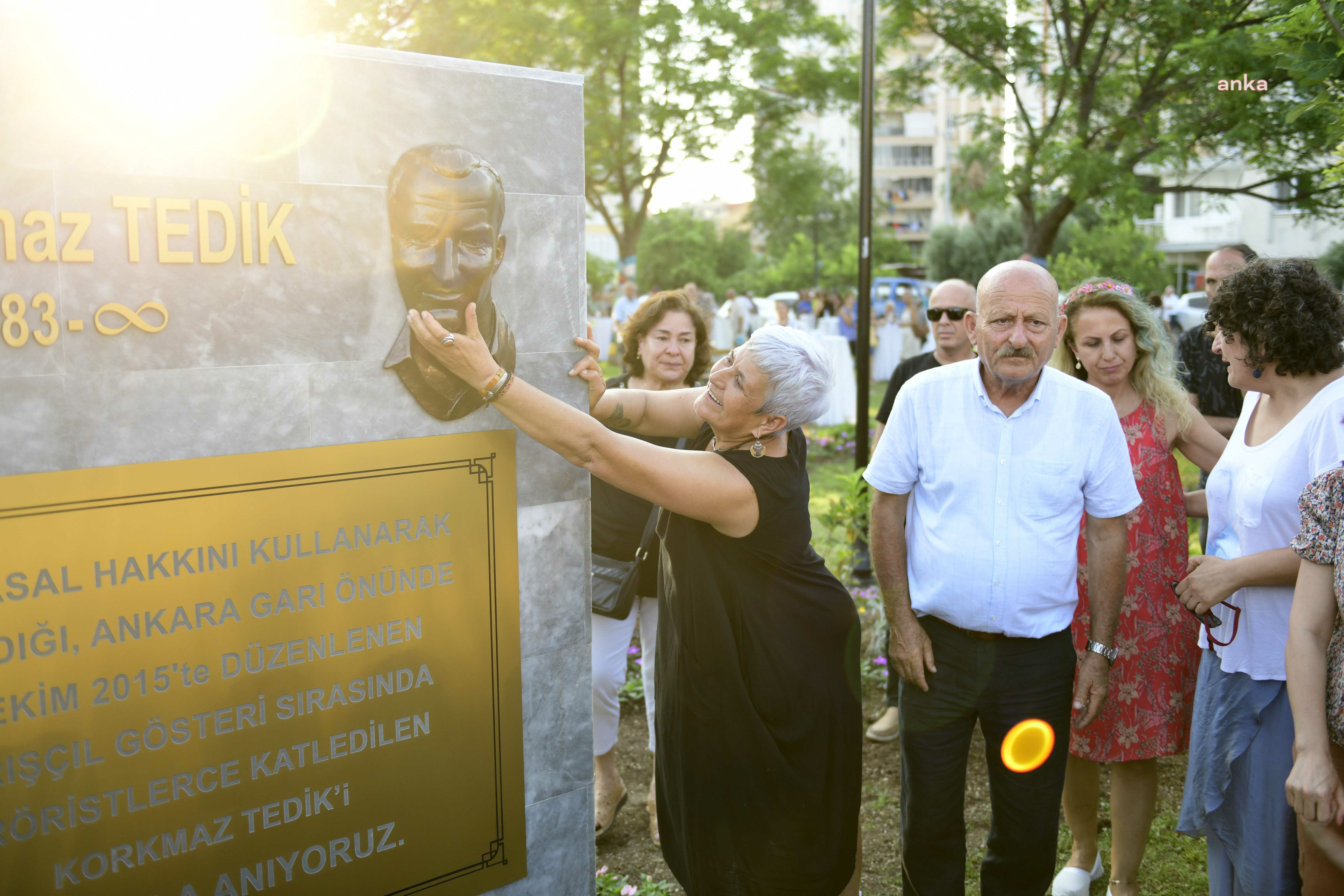 MURATPAŞA'DA KORKMAZ TEDİK BARIŞ PARKI AÇILDI