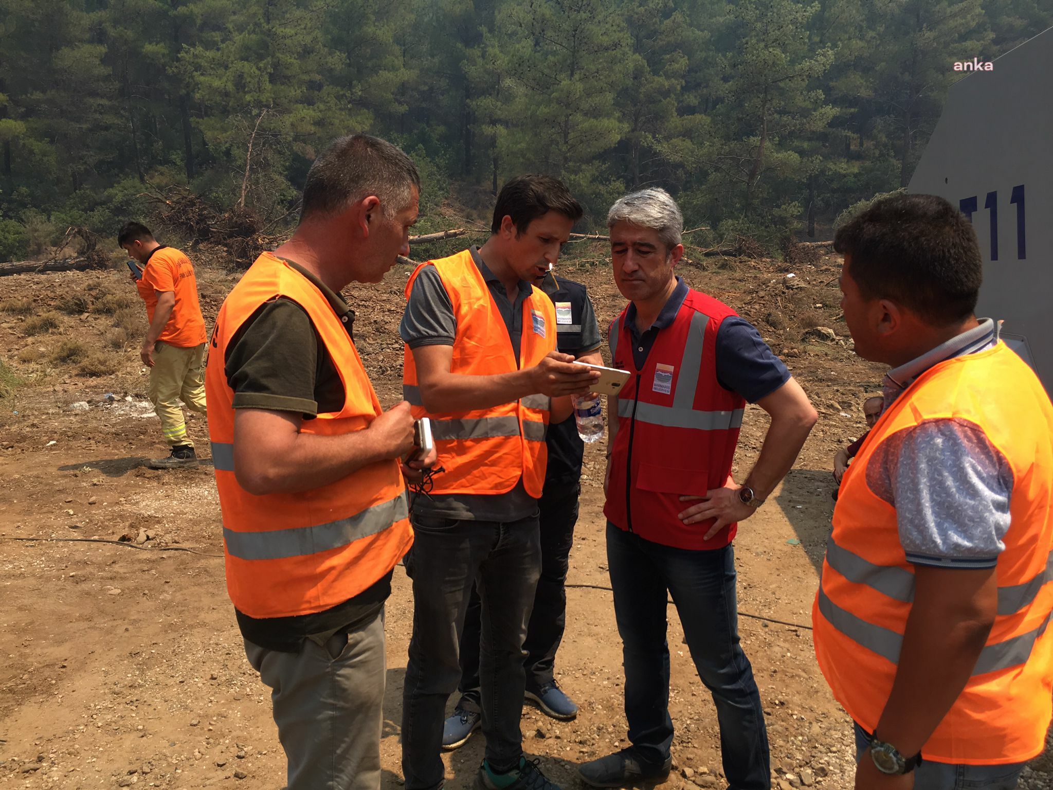 MARMARİS BELEDİYESİ, 371 PERSONEL, 48 ARAÇLA SAHADA