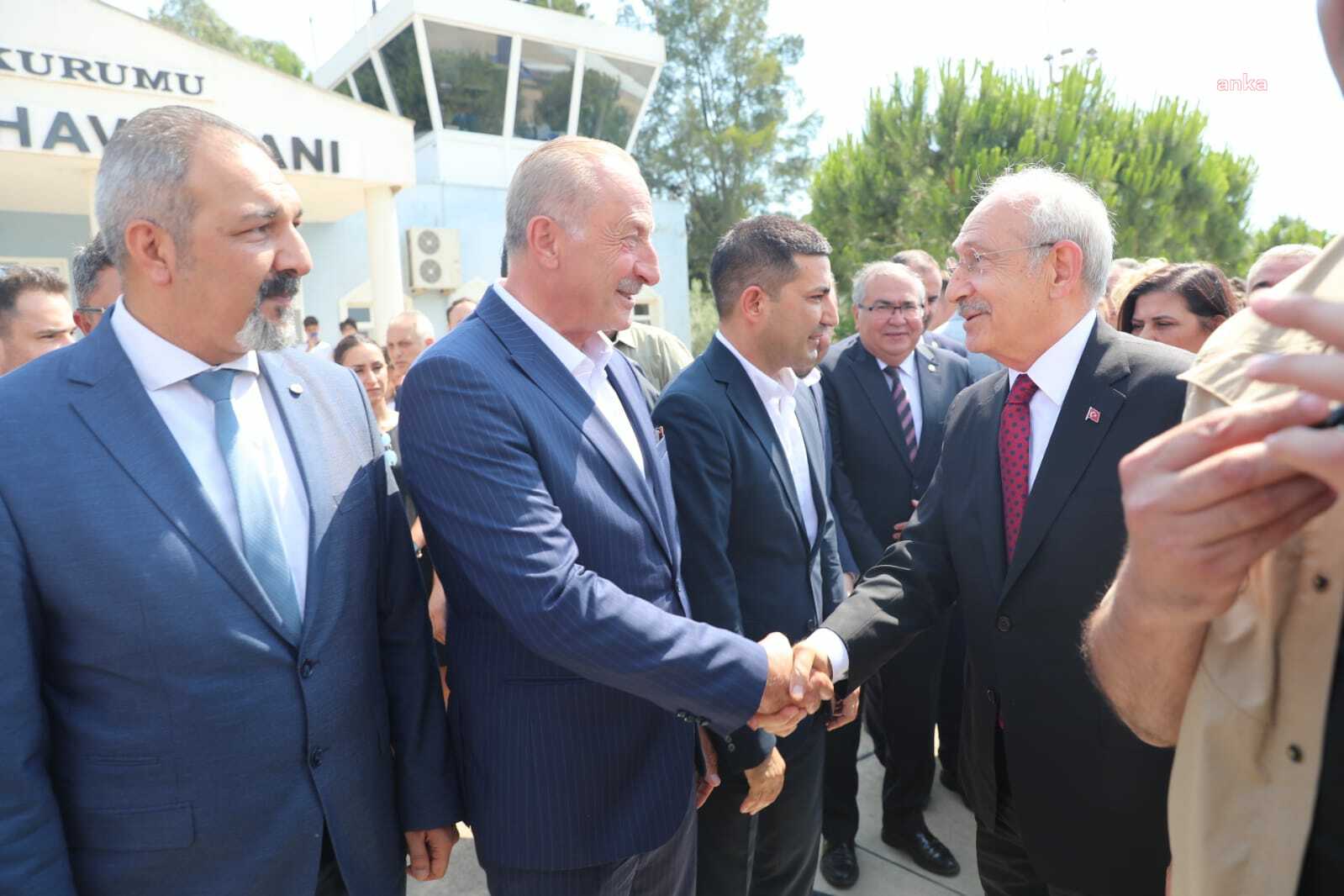 DİDİM BELEDİYE BAŞKANI ATABAY, KILIÇDAROĞLU’NU KARŞILADI