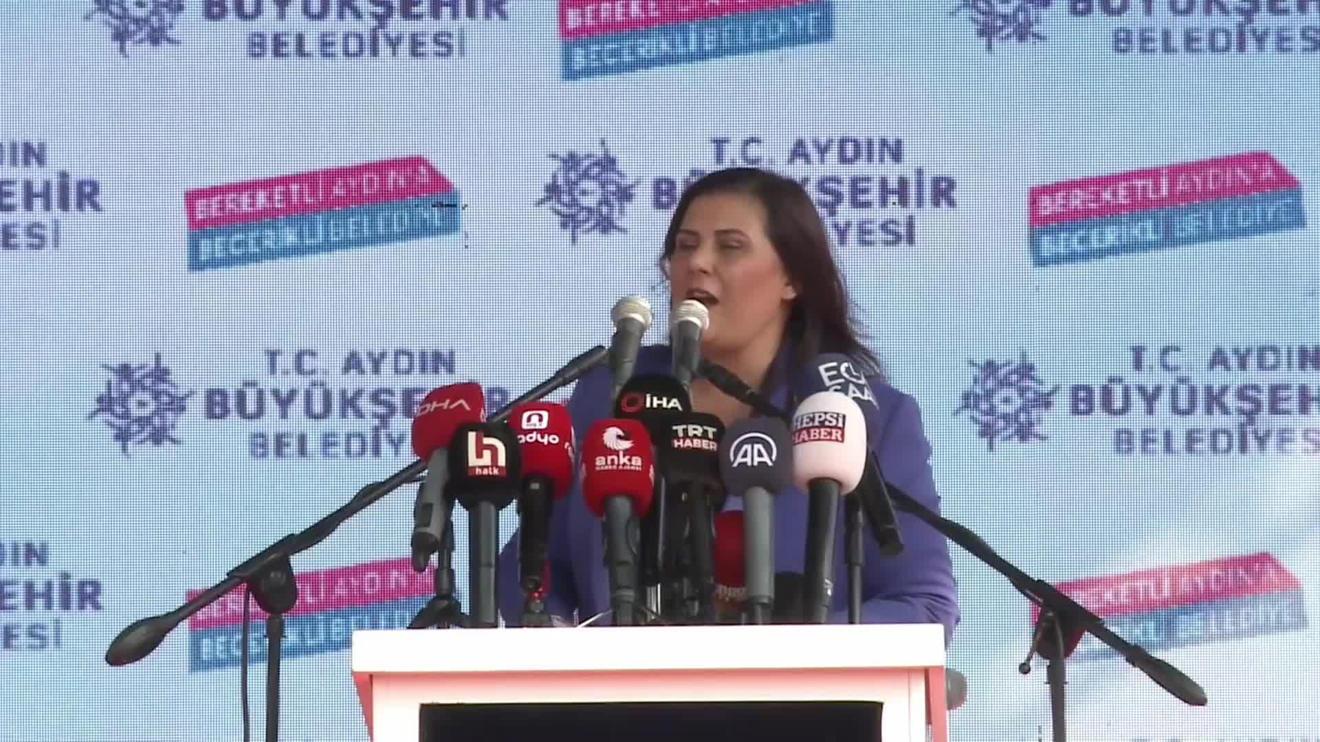 AYDIN'A 177 DÖNÜMLÜK YAŞAM ALANI. ÖZLEM ÇERÇİOĞLU: "KAMULAŞTIRMASAYDIK BETON YIĞINI OLACAKTI"