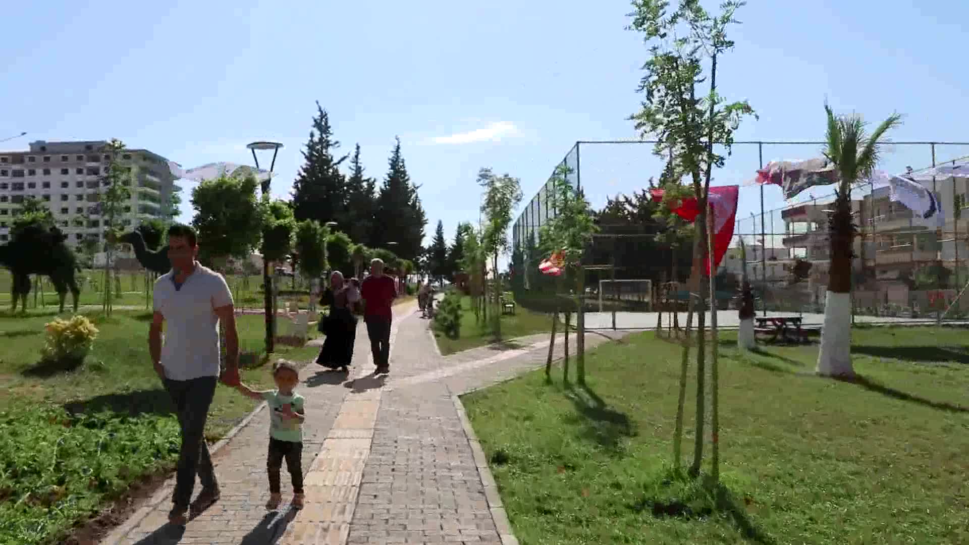 HATAY BÜYÜKŞEHİR’DEN REYHANLI’YA YENİ YEŞİL ALAN