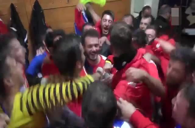 EMNİYET FUTBOL TAKIMI  ÜST LİGE ÇIKTI