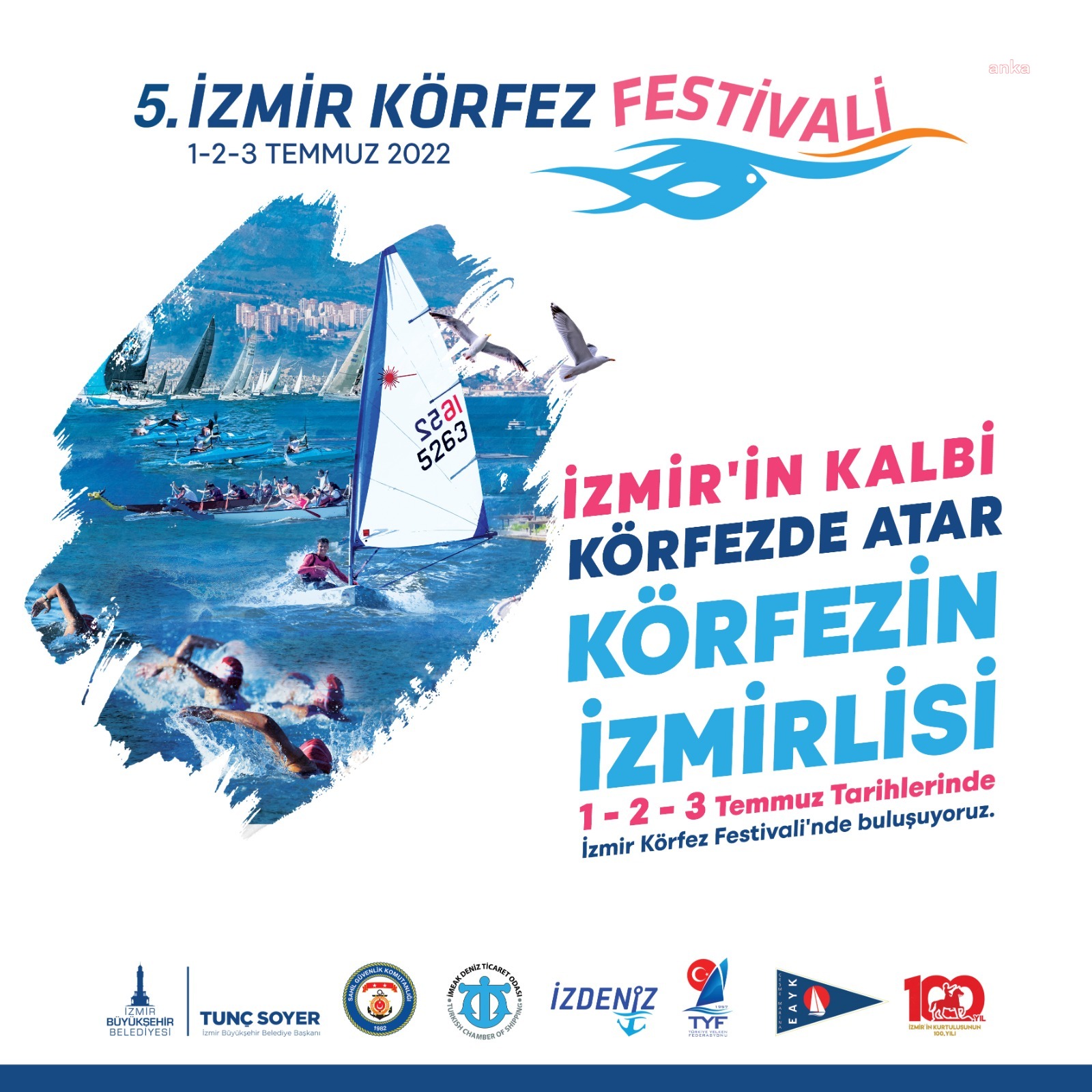 5.İZMİR KÖRFEZ FESTİVALİ İÇİN GERİ SAYIM BAŞLADI