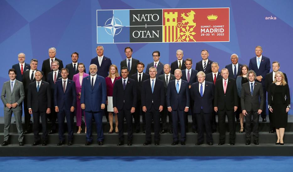 MADRİD’DEKİ NATO ZİRVESİ BAŞLADI