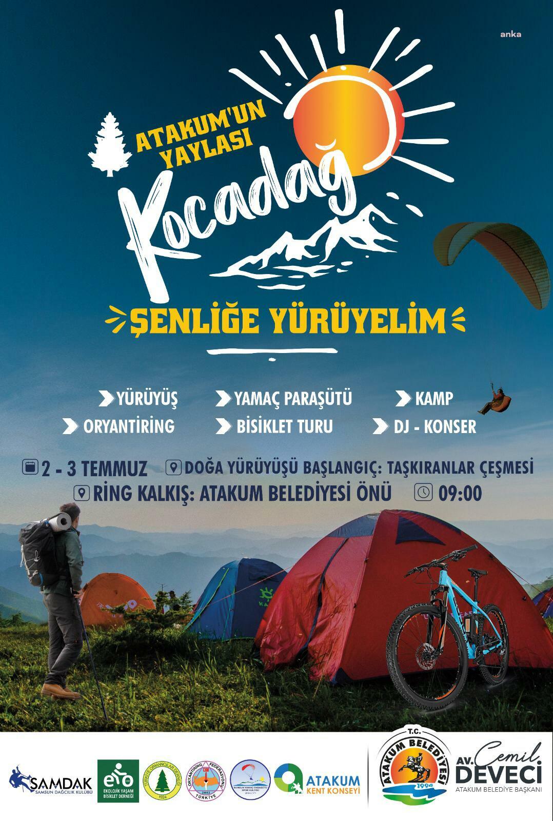 ATAKUM BELEDİYESİ’NDEN DOĞA ŞENLİĞİ