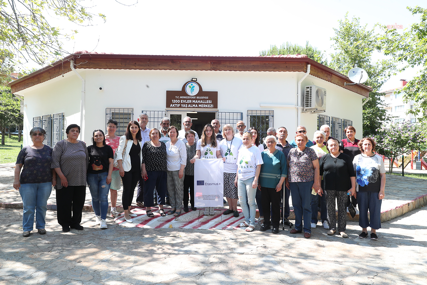 MERKEZEFENDİ BELEDİYESİ AKTİF YAŞ ALMA MERKEZİ, YABANCI KONUKLARINI AĞIRLADI