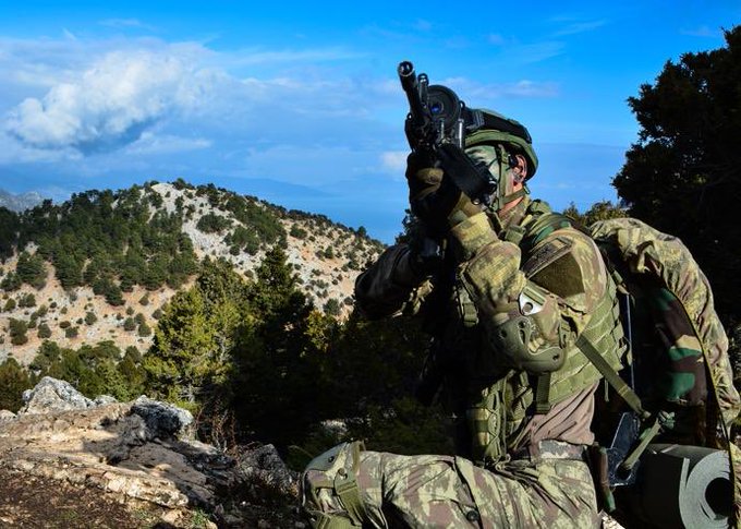 MSB DUYURDU: 10 PKK/YPG'Lİ TERÖRİST ETKİSİZ HALE GETİRİLDİ