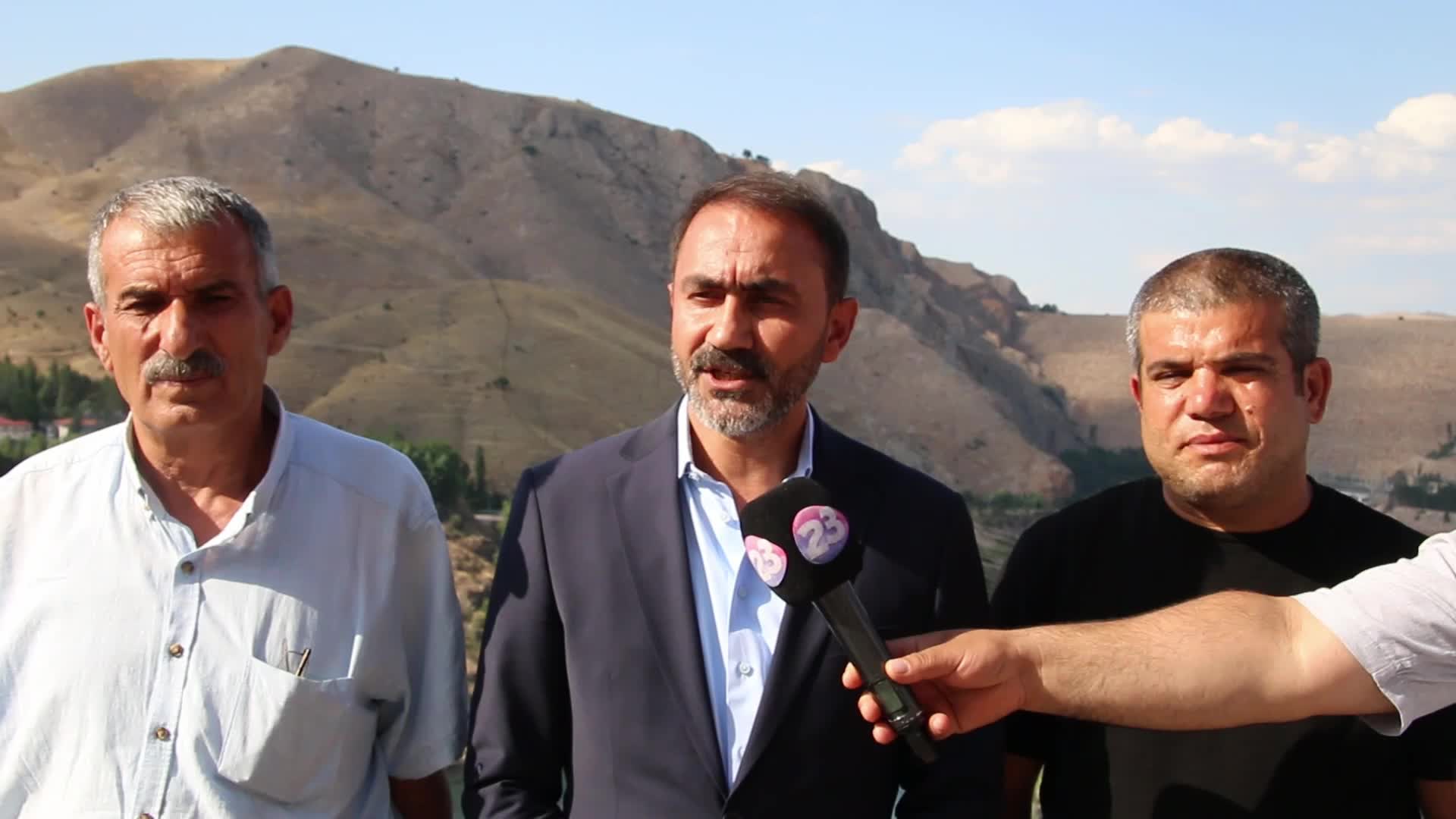 CHP ELAZIĞ İL BAŞKANI DURAN: "NEHRE AKAN BİR SİYANÜR VAR"