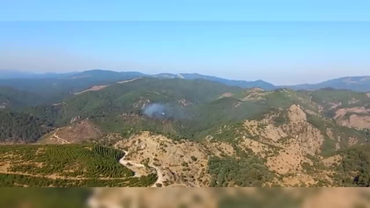 İZMİR'İN 2 BÖLGESİNDE YANGIN