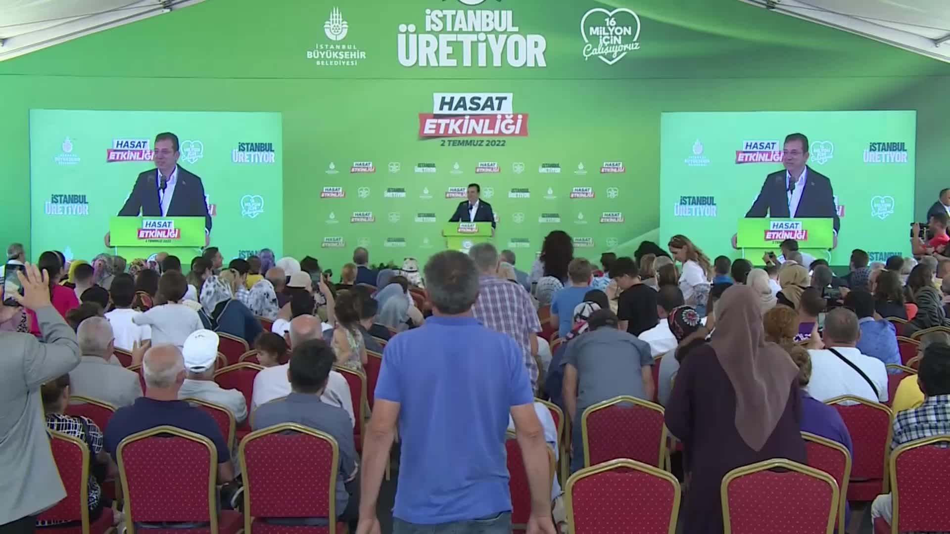 İMAMOĞLU: İSTANBUL VE TÜRKİYE, ZENGİNLİĞİ HAK EDİYOR; YOKSULLUĞU DEĞİL