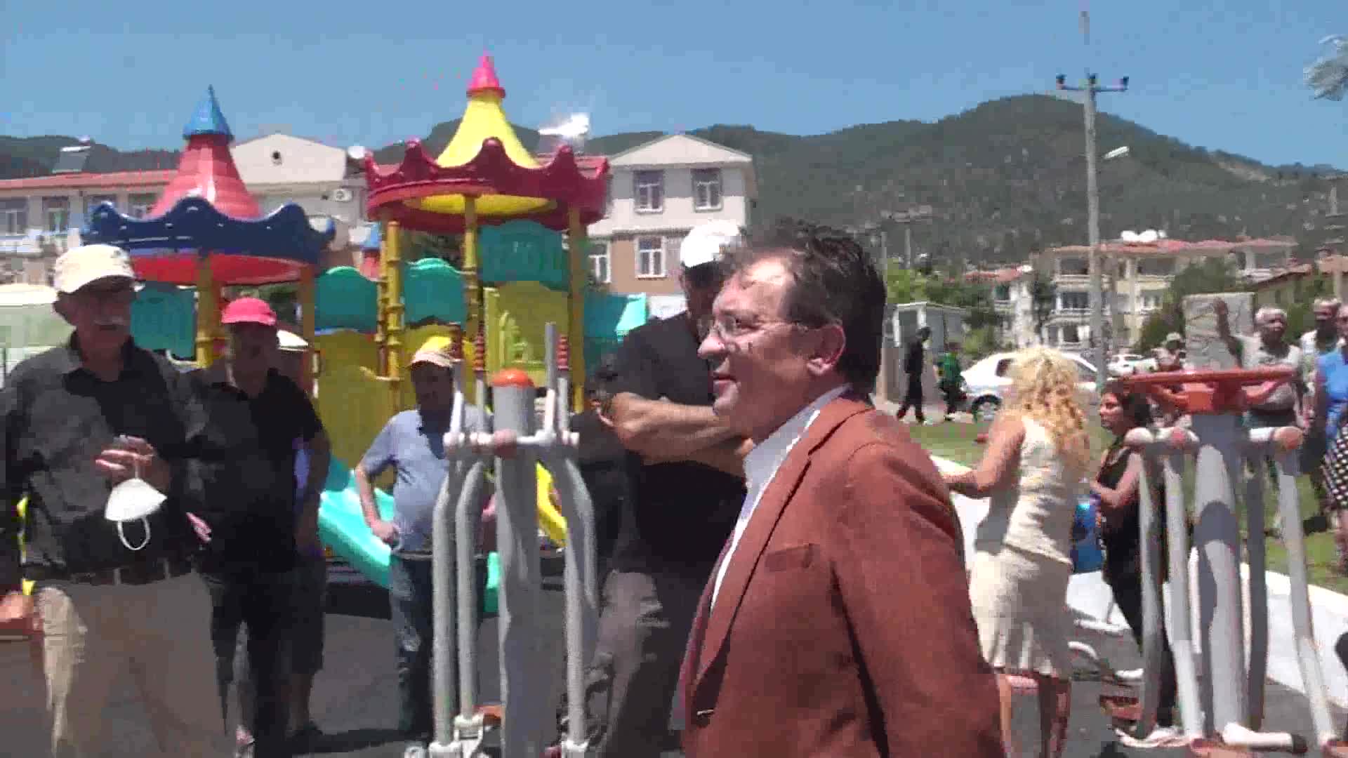 EDREMİT BELEDİYESİ 2 TEMMUZ PARKI AÇILDI