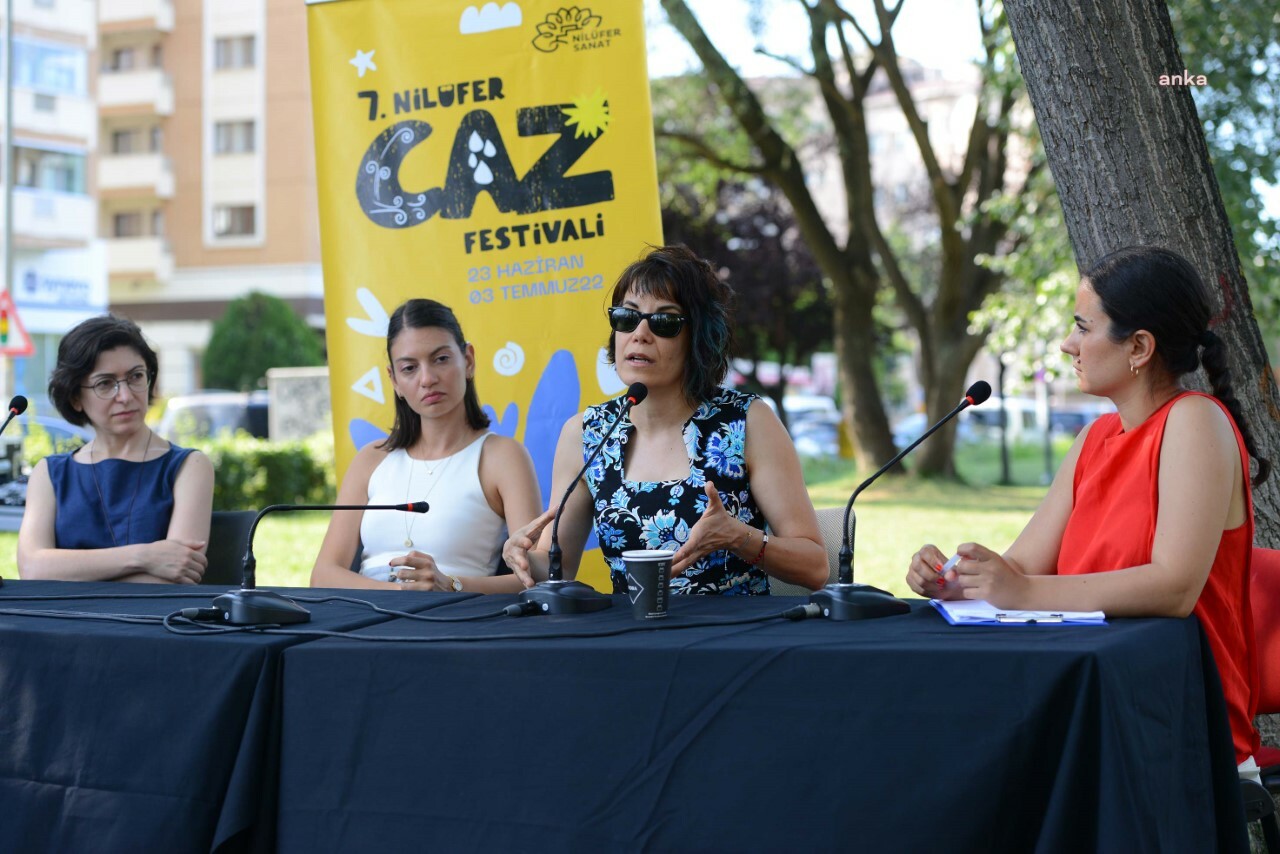 NİLÜFER 7. CAZ FESTİVALİ’NDE, KÜLTÜR SANATIN İKLİM KRİZİ ÜZERİNE ETKİLERİ KONUŞULDU