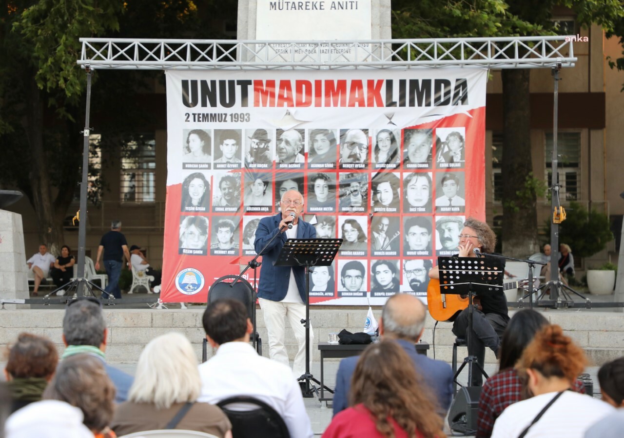 MADIMAK KATLİAMI’NDA YİTİRİLENLER, MUDANYA’DA ANILDI