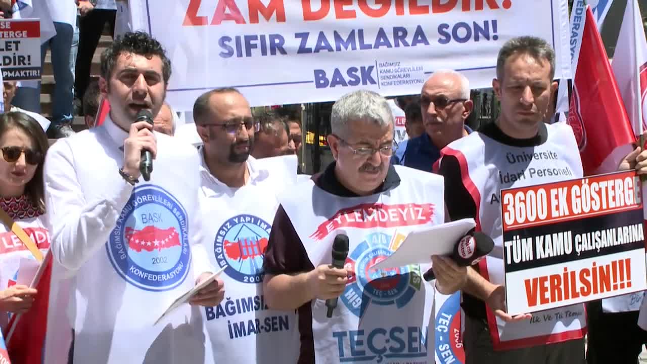 BASK, TEMMUZ ZAMMINI VE EK GÖSTERGE DÜZENLEMESİNİ PROTESTO ETTİ
