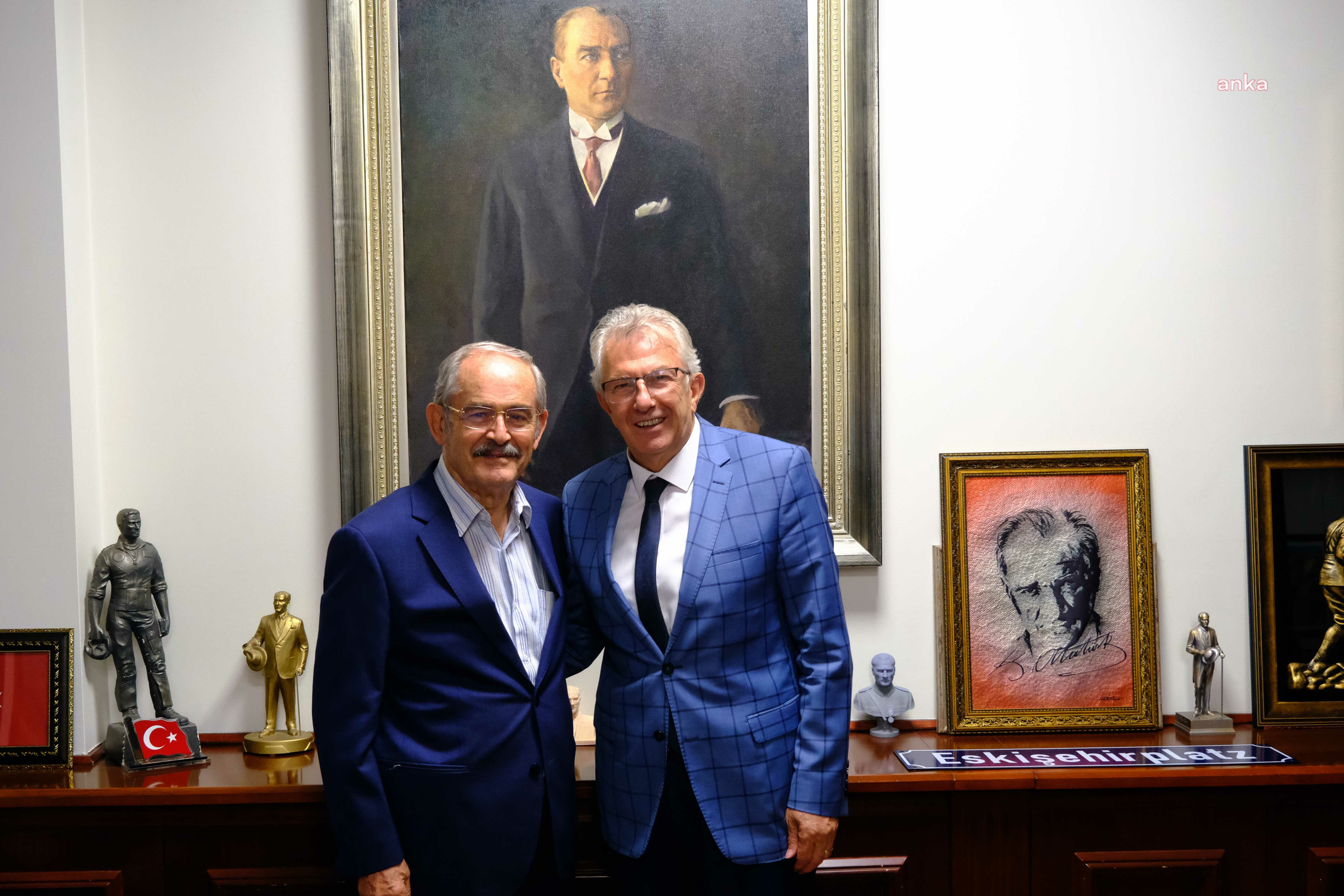 ÖDEMİŞ BELEDİYESİ’NDEN BÜYÜKERŞEN’E ZİYARET