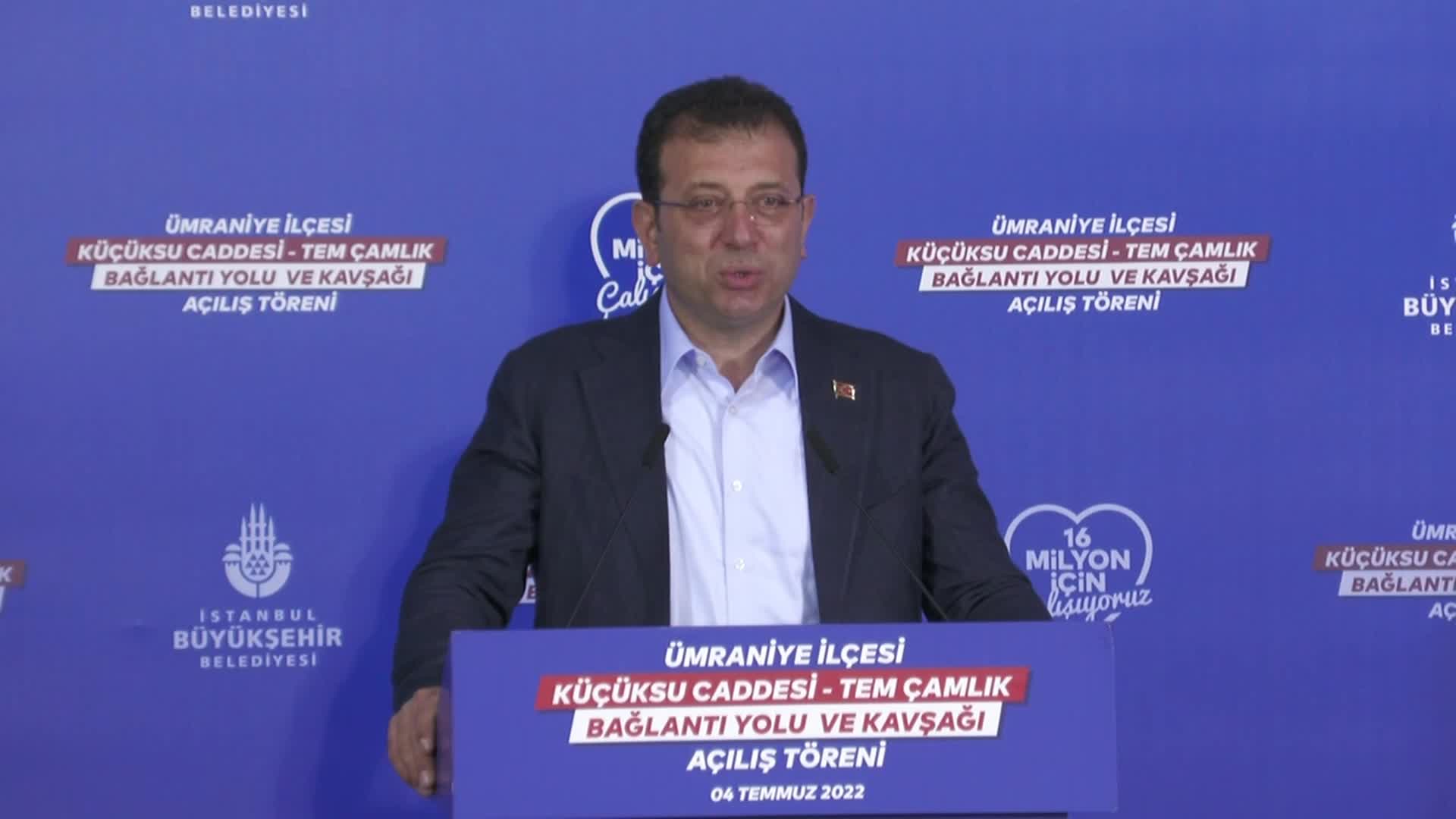 İMAMOĞLU: YAPIMINA TAM GAZ DEVAM ETTİĞİMİZ GÖZTEPE-ATAŞEHİR METRO HATTI İÇİN 6 AYDIR HAZİNE ONAYI BEKLİYORUZ