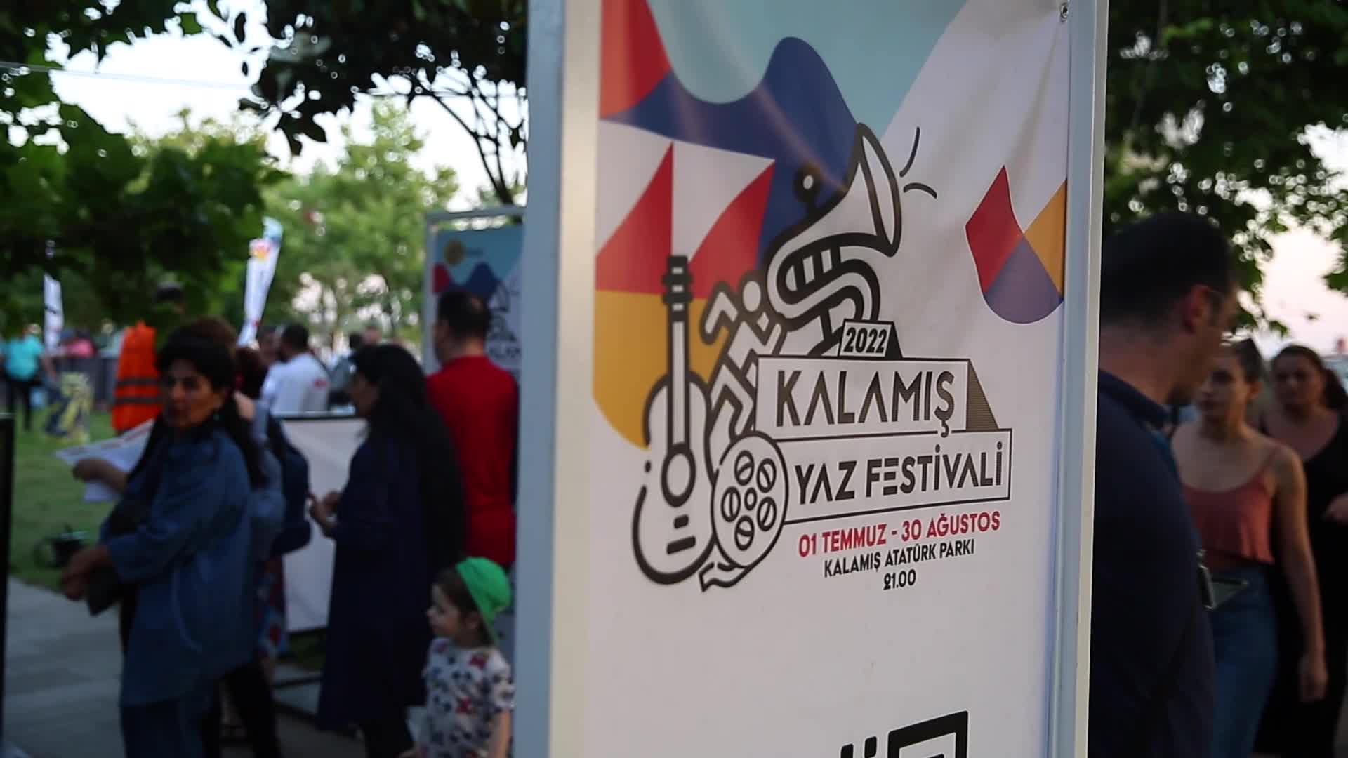 KALAMIŞ YAZ FESTİVALİ'NDE FİLM GÖSTERİMİNE BÜYÜK İLGİ