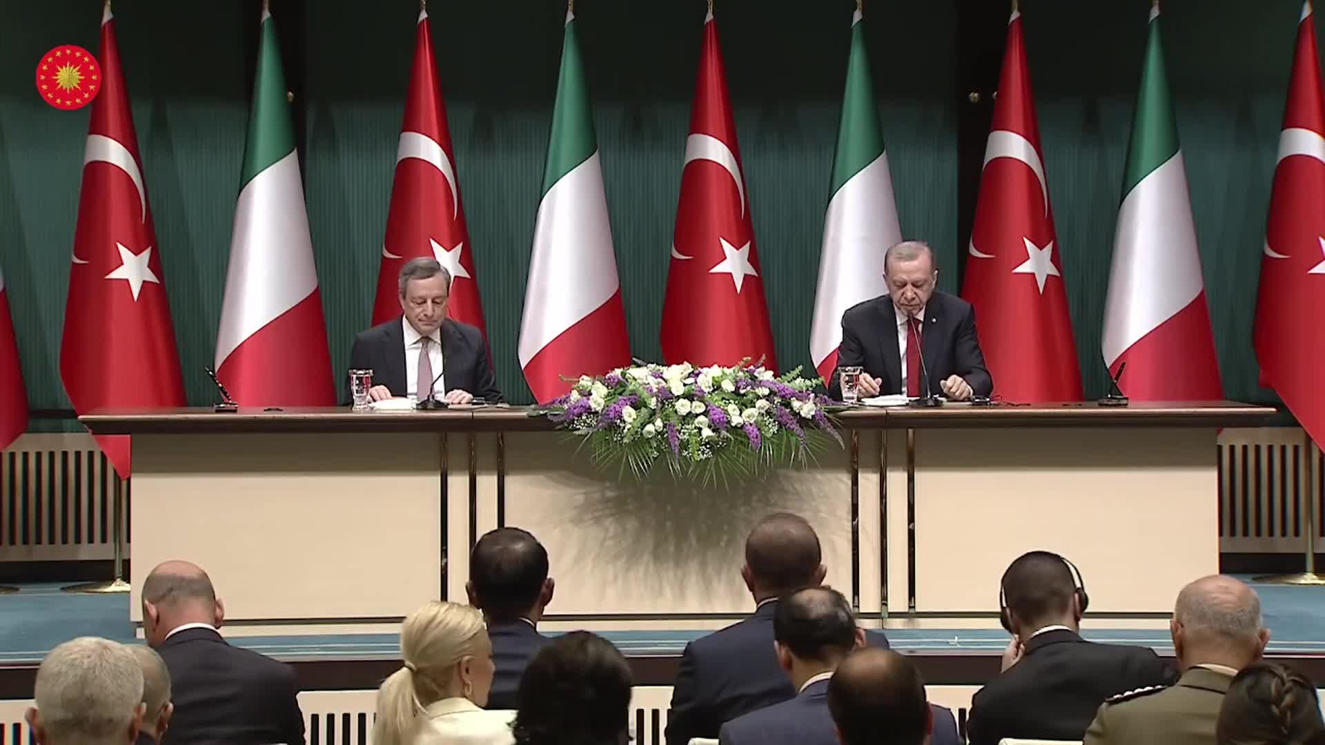 CUMHURBAŞKANI ERDOĞAN: SAMP-T KONUSUNDA İMZA SAFHASINA GELELİM İSTİYORUZ