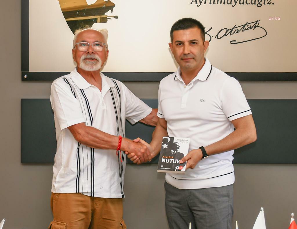 EMRE KONGAR'DAN KUŞADASI BELEDİYE BAŞKANI ÖMER GÜNEL'E ZİYARET